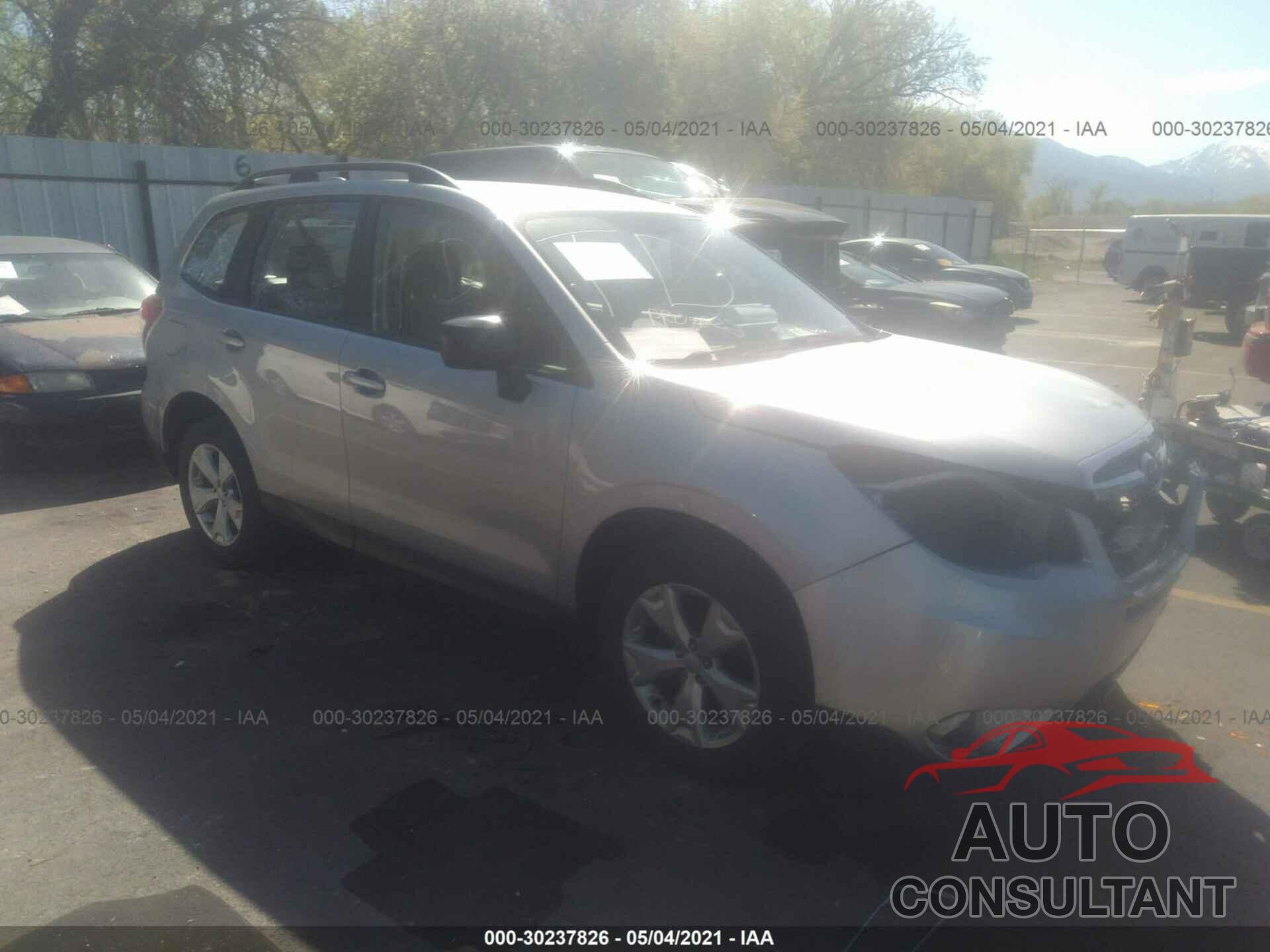 SUBARU FORESTER 2016 - JF2SJABC1GH521034