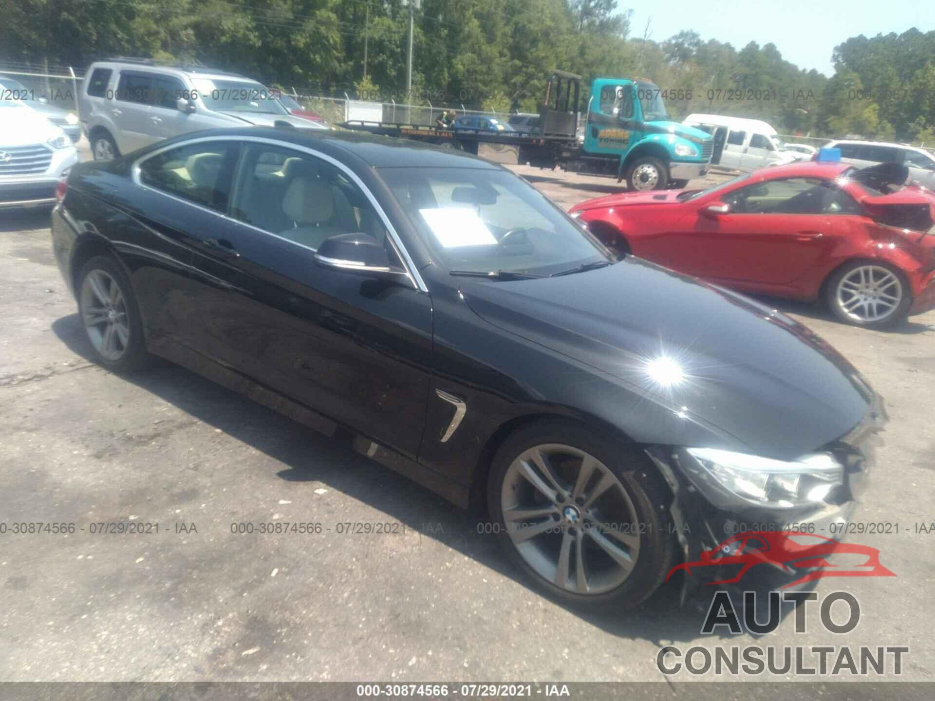 BMW 4 SERIES 2016 - WBA3N9C52GK249499