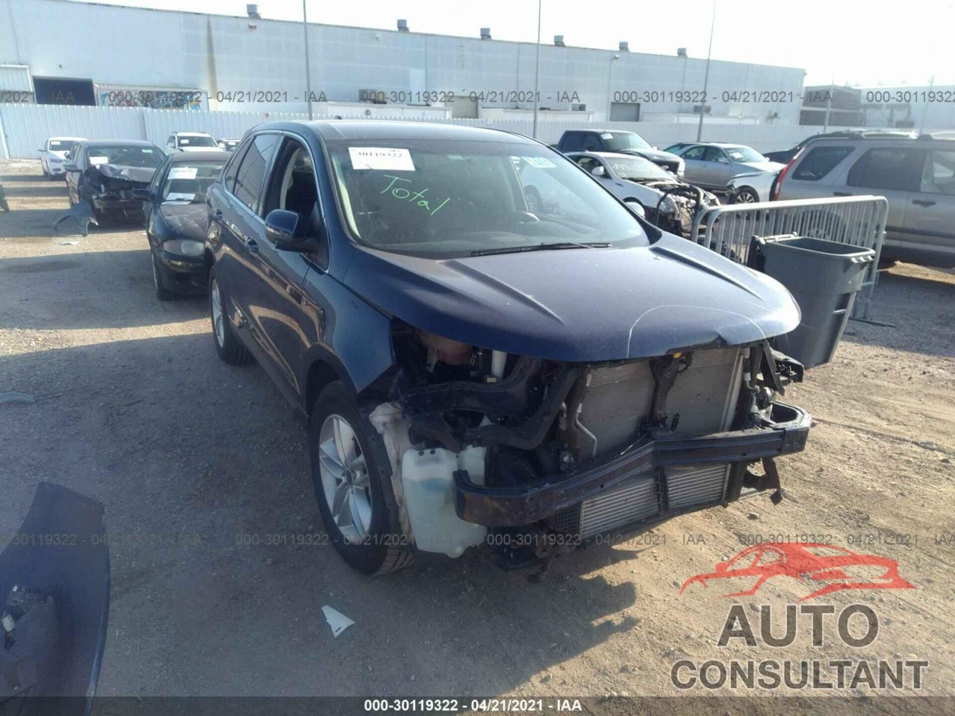 FORD EDGE 2016 - 2FMPK4J98GBB66574