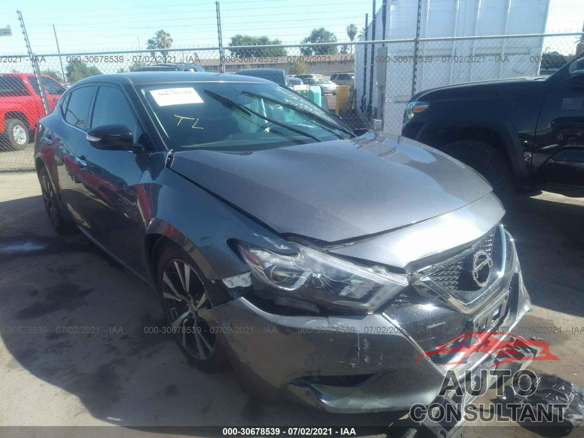 NISSAN MAXIMA 2018 - 1N4AA6AP1JC380276