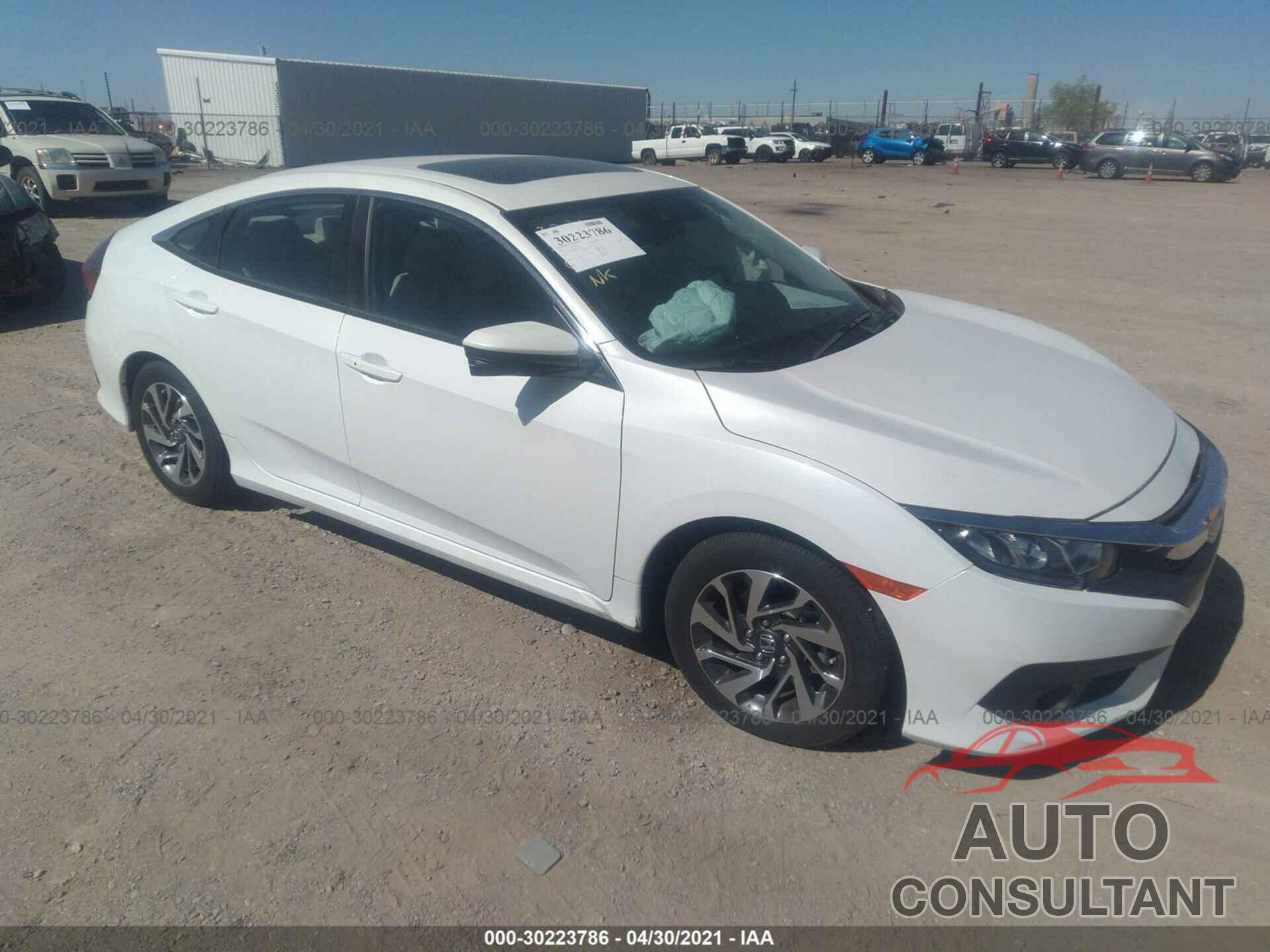 HONDA CIVIC SEDAN 2016 - 19XFC2F88GE053900