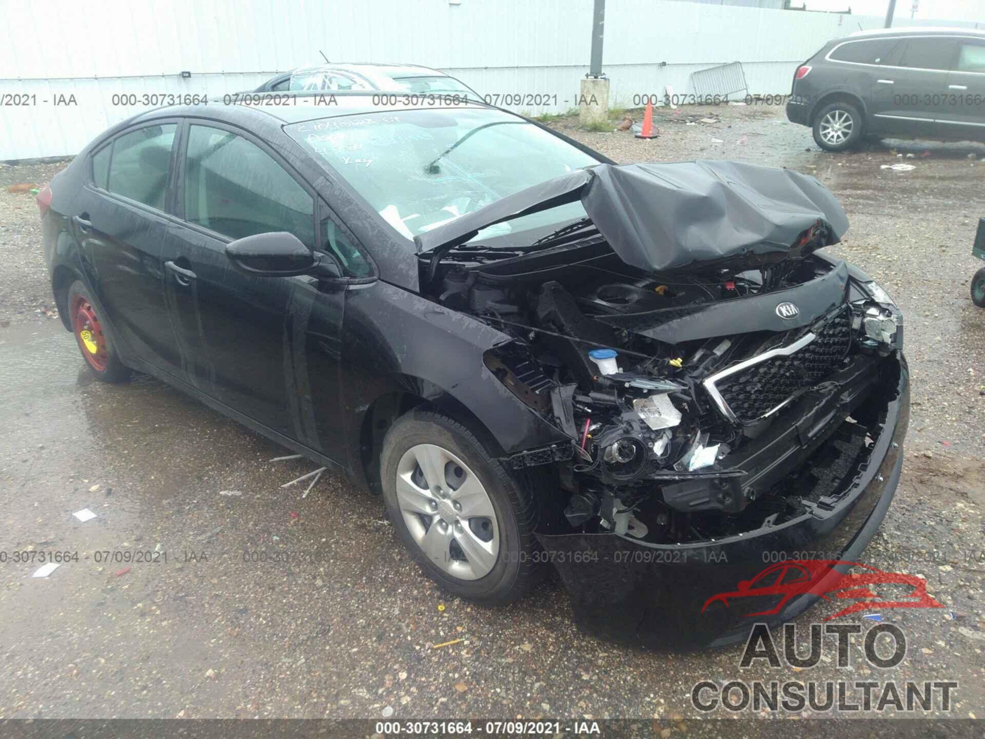 KIA FORTE 2017 - 3KPFK4A78HE143501