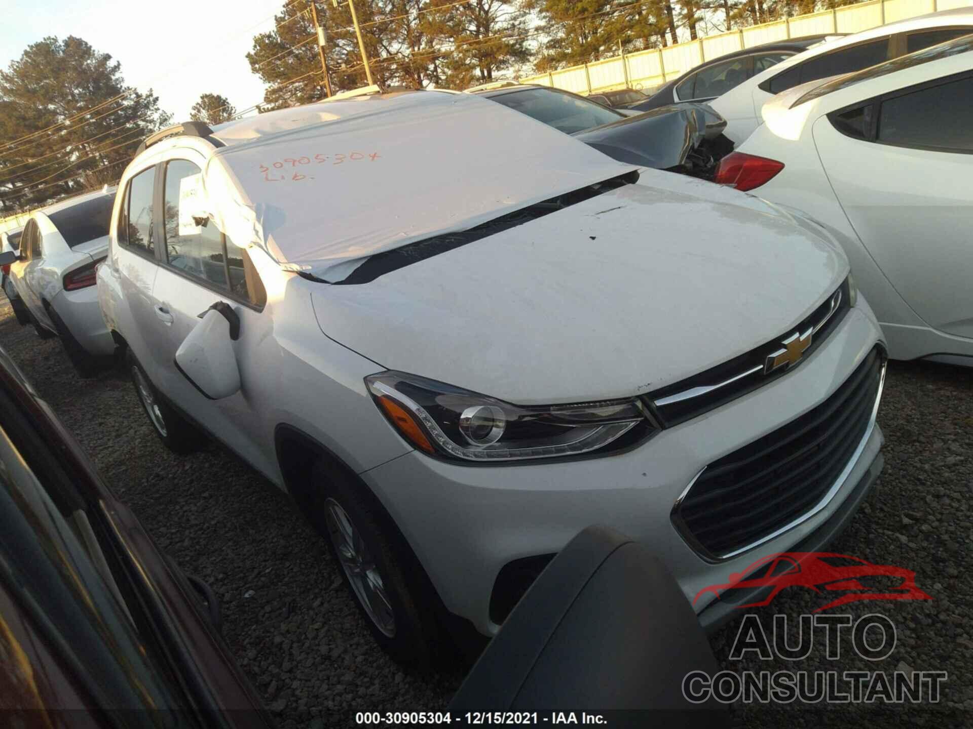 CHEVROLET TRAX 2021 - KL7CJLSB3MB305557