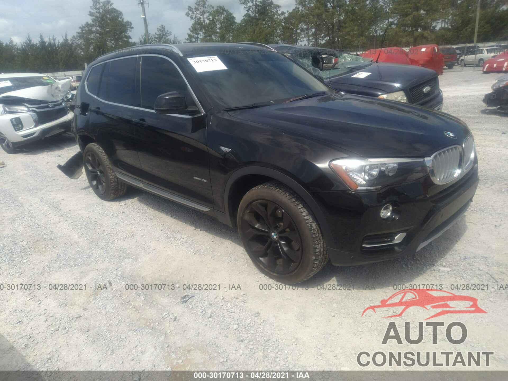 BMW X3 2017 - 5UXWZ7C52H0U47312