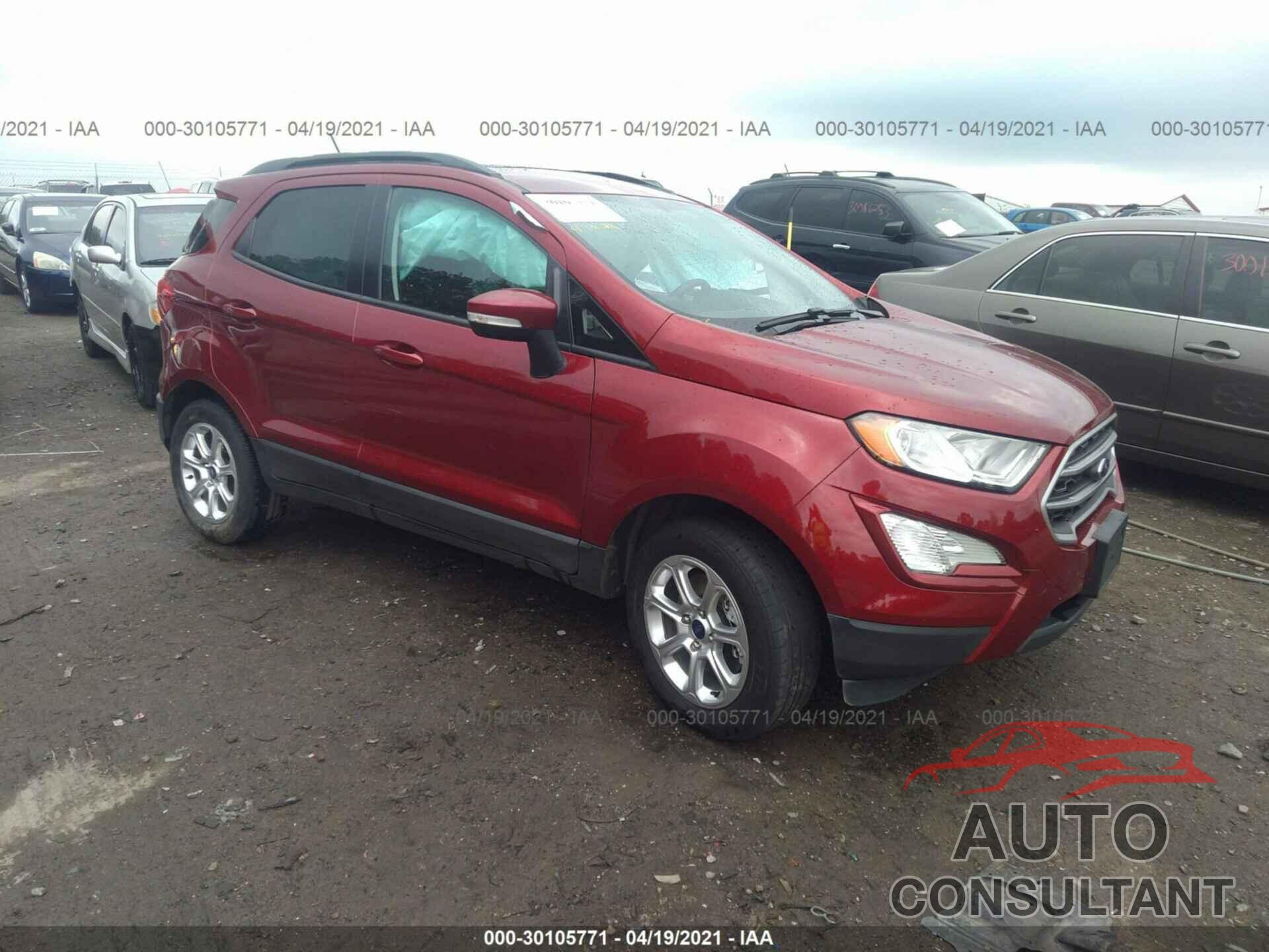 FORD ECOSPORT 2019 - MAJ3S2GE4KC269906