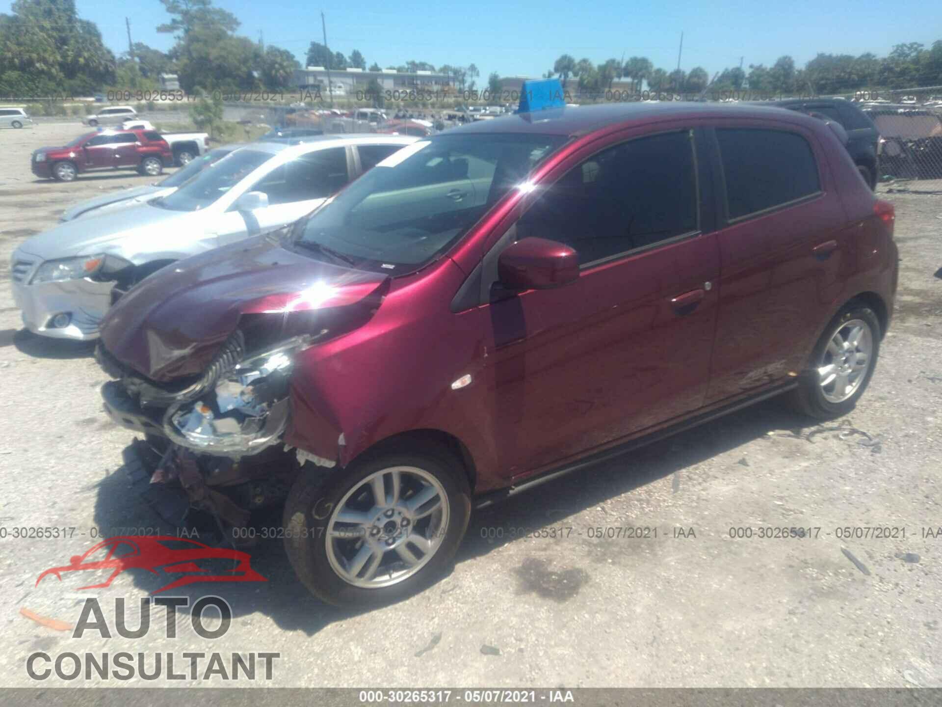 MITSUBISHI MIRAGE 2017 - ML32A3HJ1HH010153
