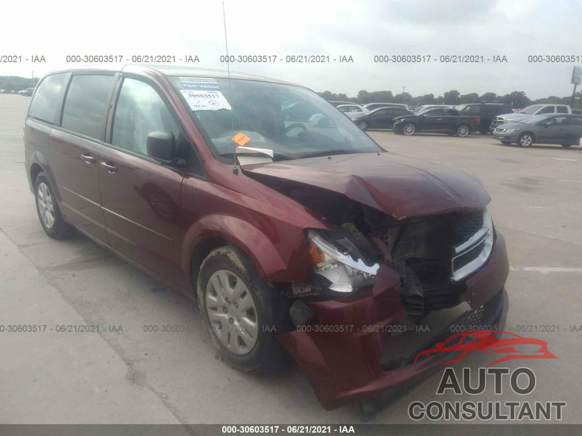 DODGE GRAND CARAVAN 2016 - 2C4RDGBG2GR371868
