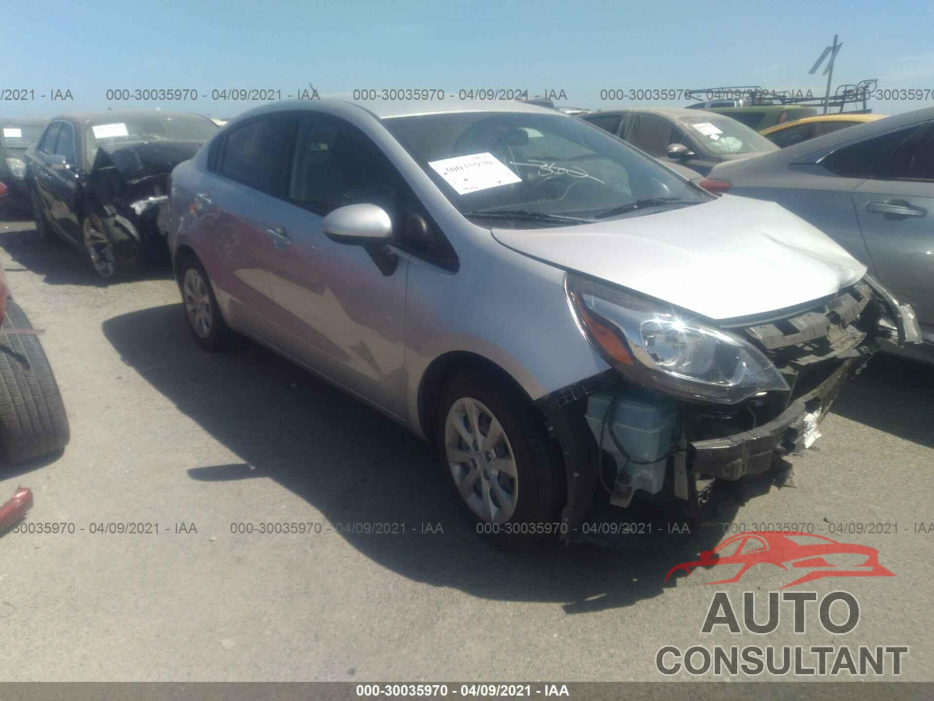 KIA RIO 2017 - KNADM4A30H6015755