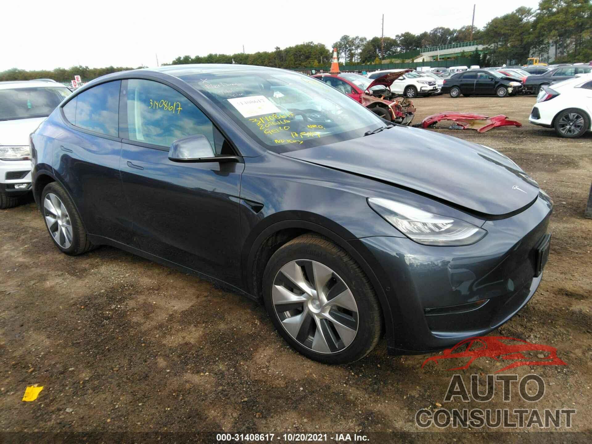 TESLA MODEL Y 2020 - 5YJYGDEE1LF013260