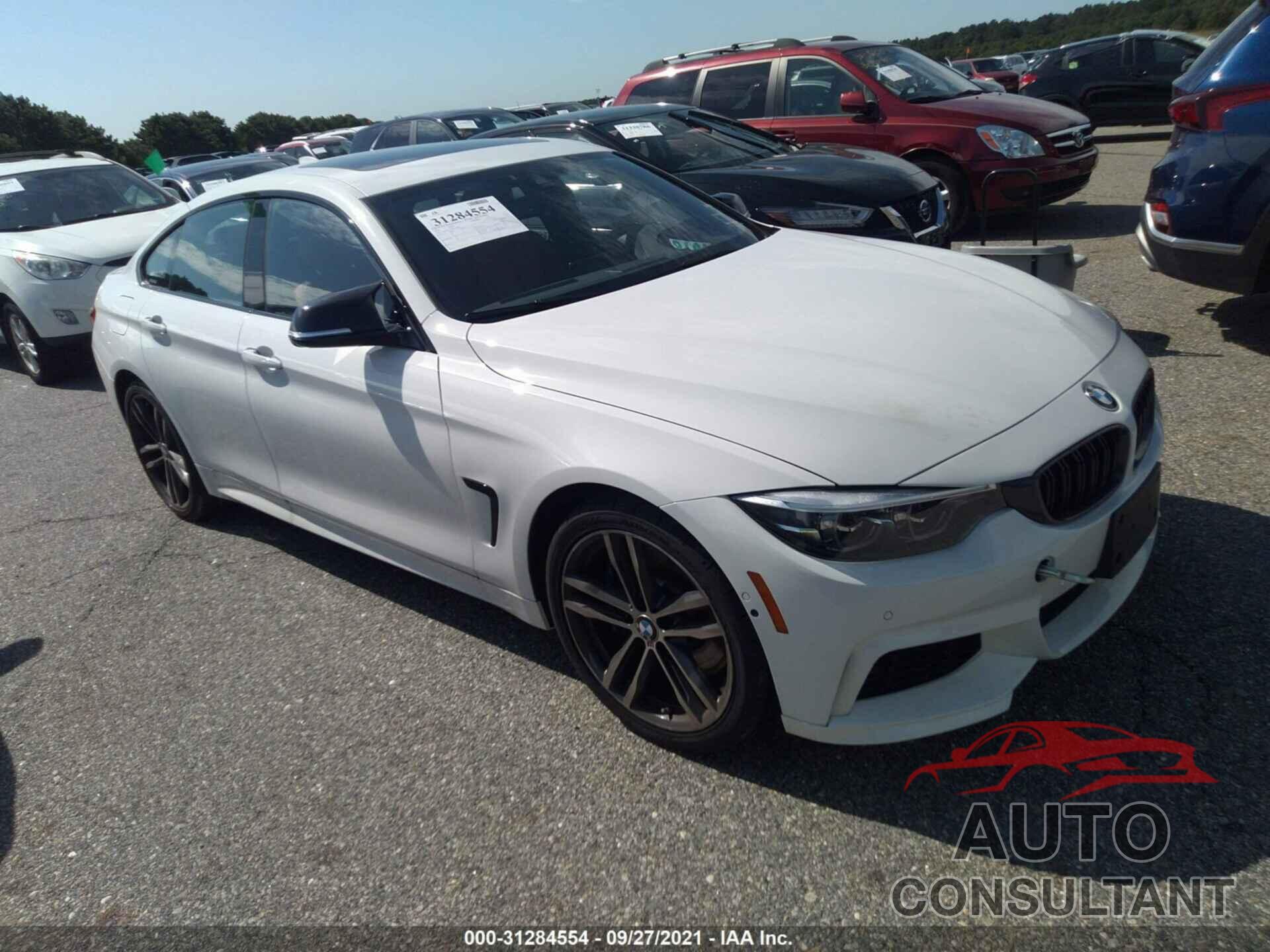 BMW 4 SERIES 2018 - WBA4J7C5XJBH15145