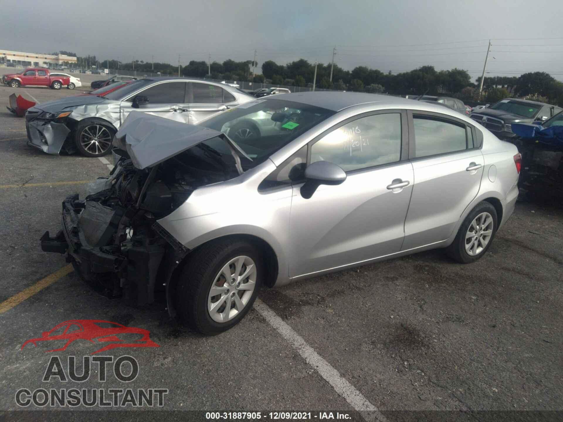 KIA RIO 2017 - KNADM4A33H6049611