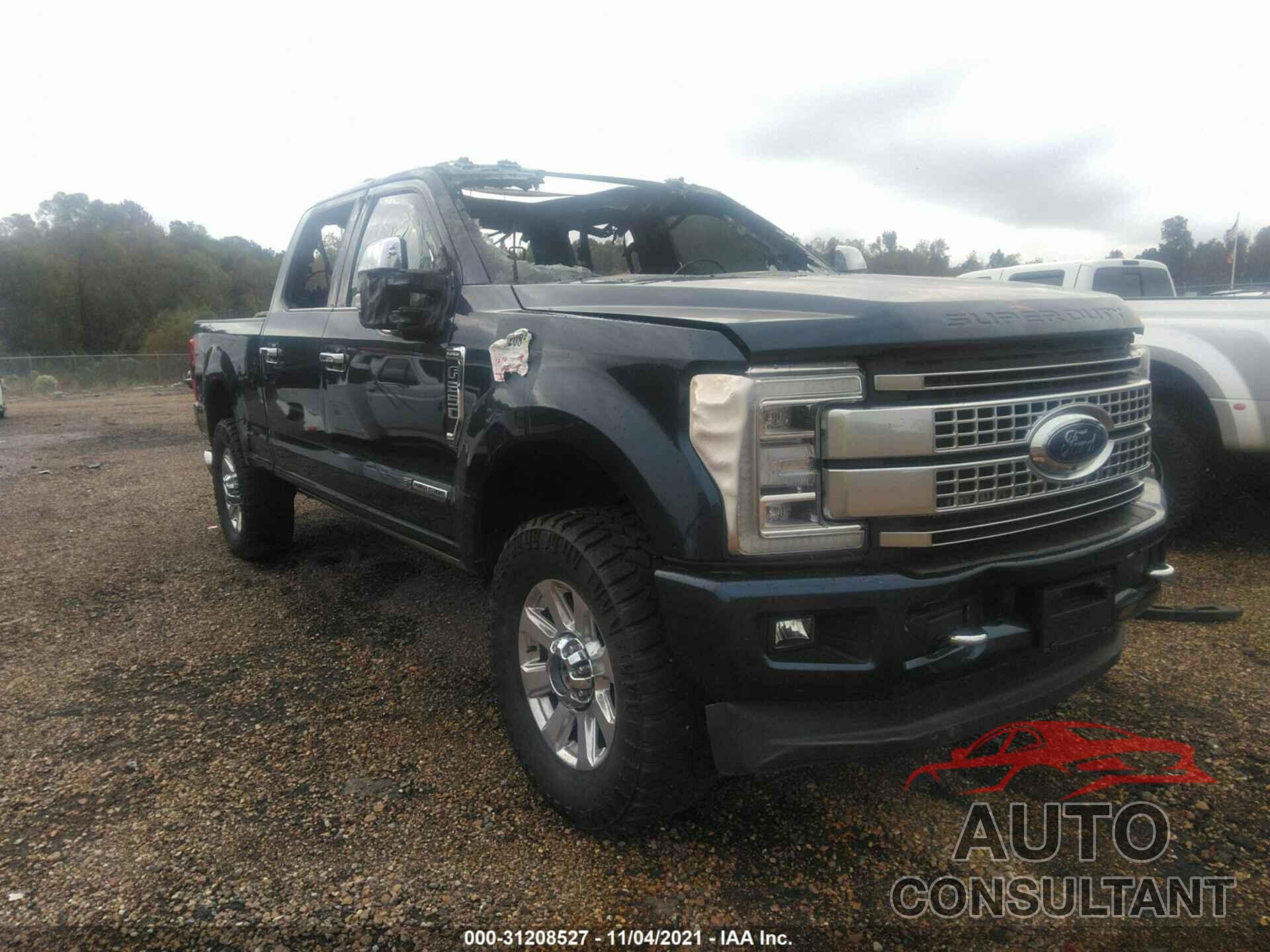 FORD SUPER DUTY F-250 SRW 2019 - 1FT7W2BT9KEC95234