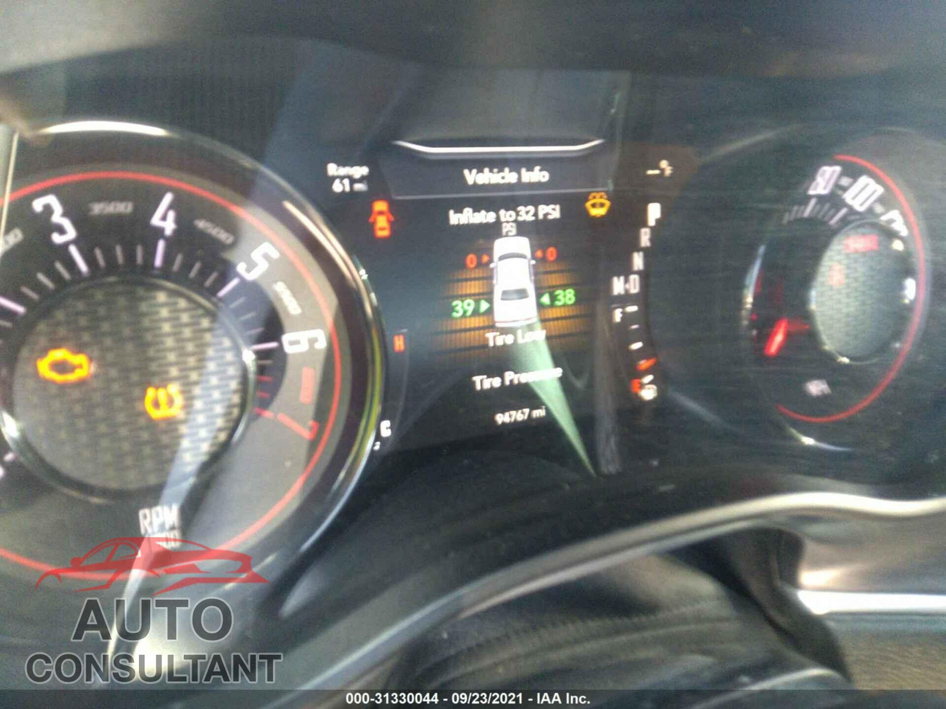 DODGE CHALLENGER 2016 - 2C3CDZAG5GH131372
