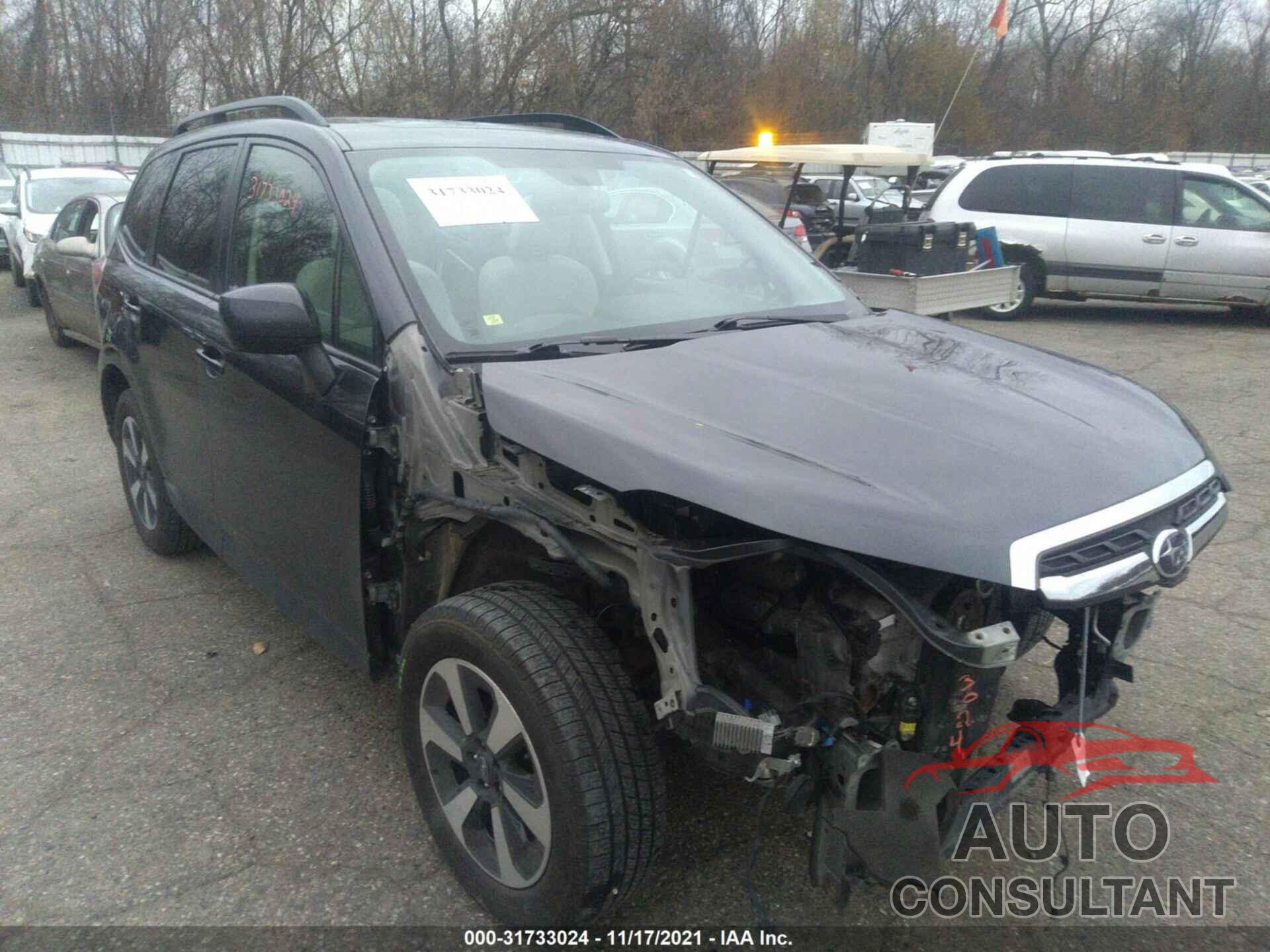 SUBARU FORESTER 2018 - JF2SJAGC1JH581539