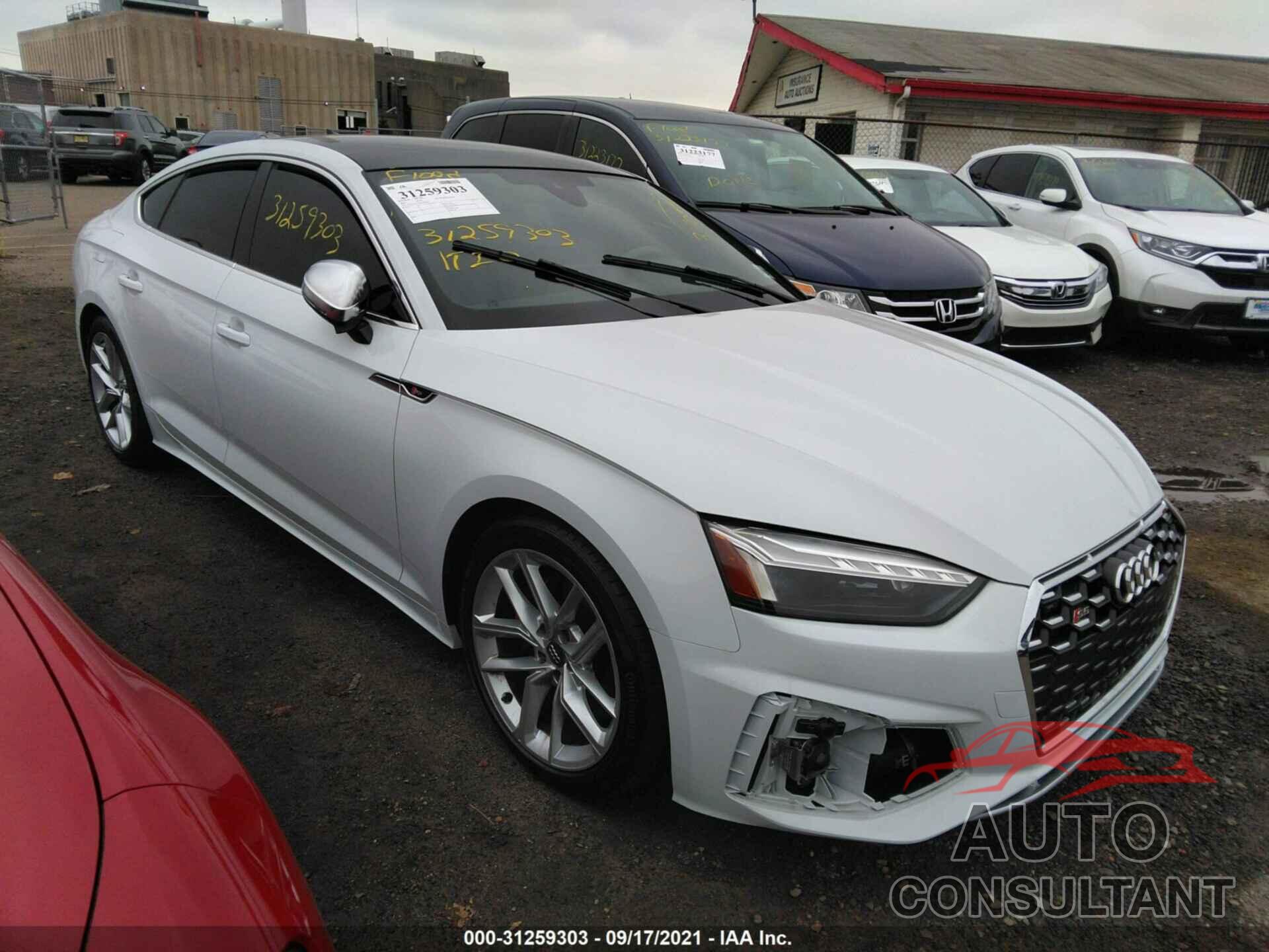 AUDI S5 SPORTBACK 2021 - WAUC4CF57MA005375
