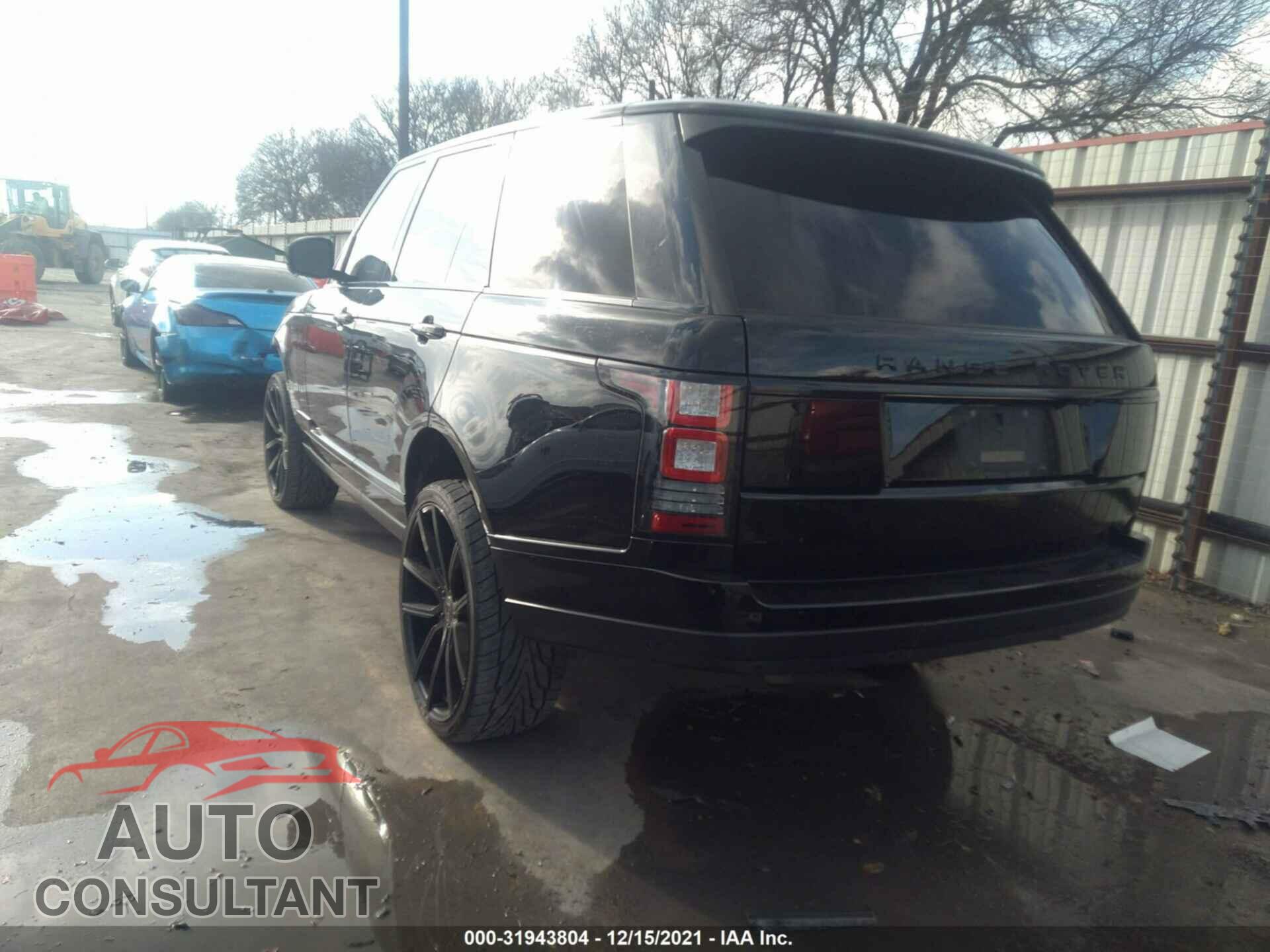LAND ROVER RANGE ROVER 2016 - SALGS2VF1GA283992