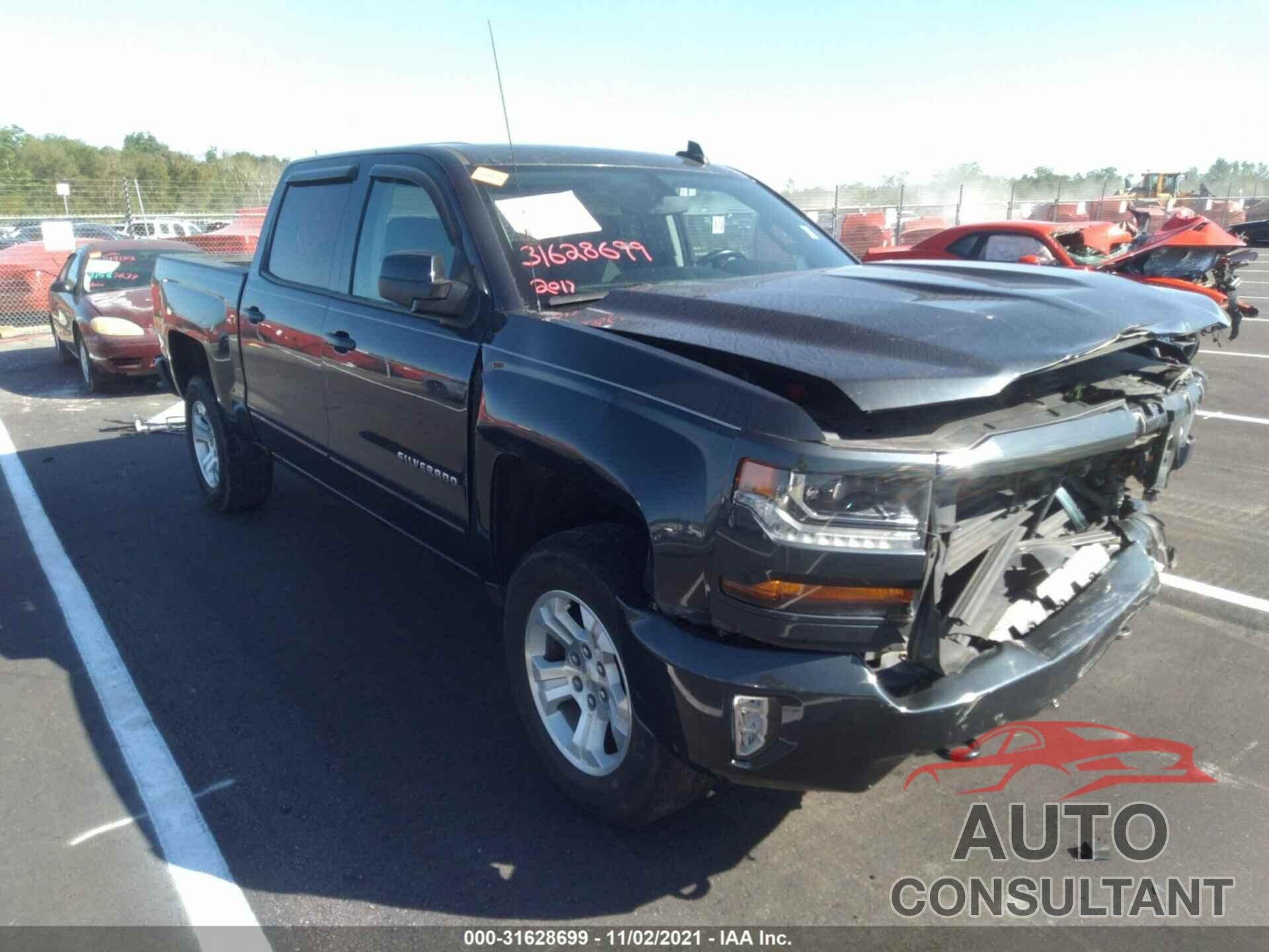 CHEVROLET SILVERADO 1500 2017 - 3GCUKREC3HG511695