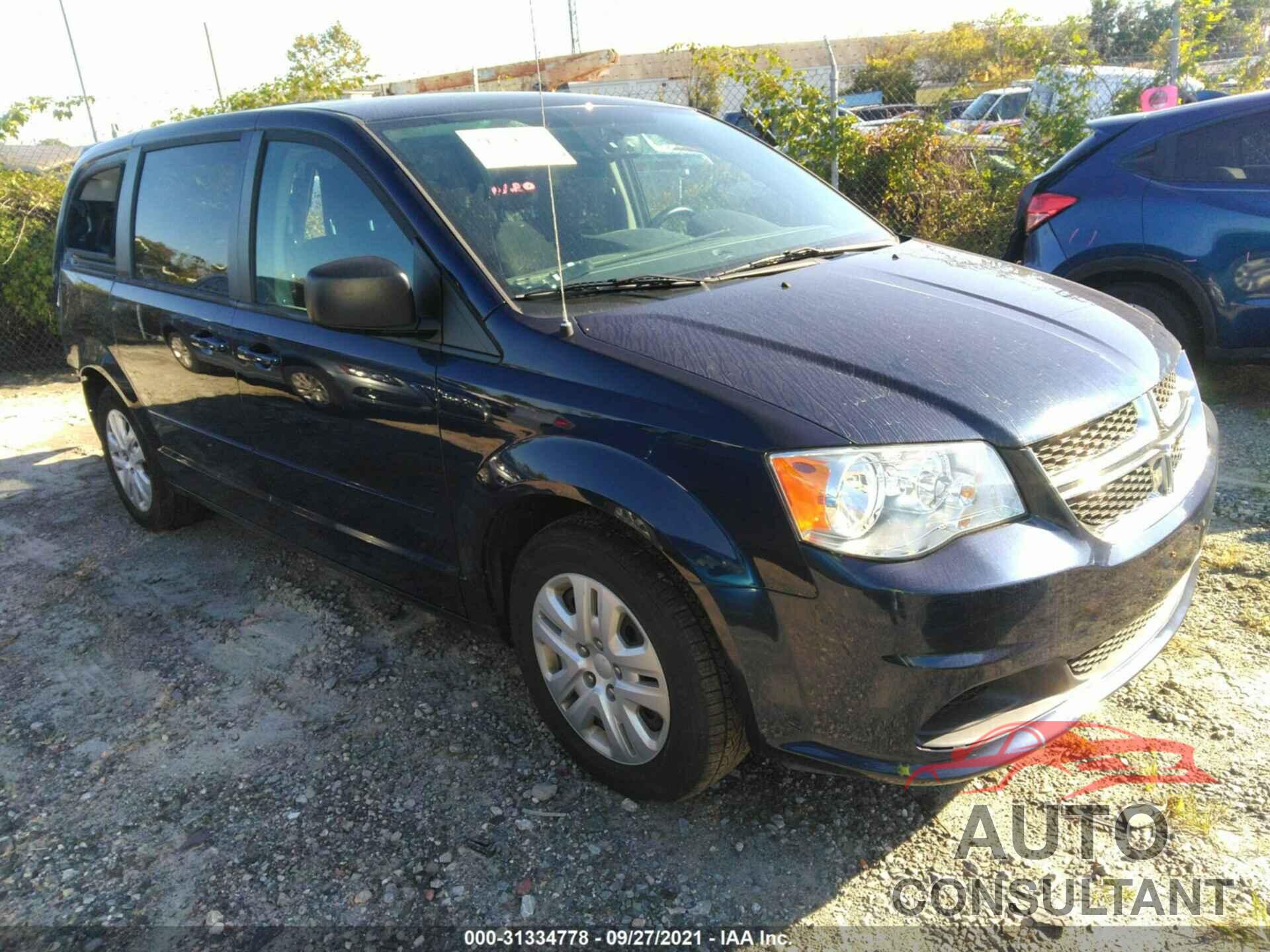 DODGE GRAND CARAVAN 2017 - 2C4RDGBG7HR781860