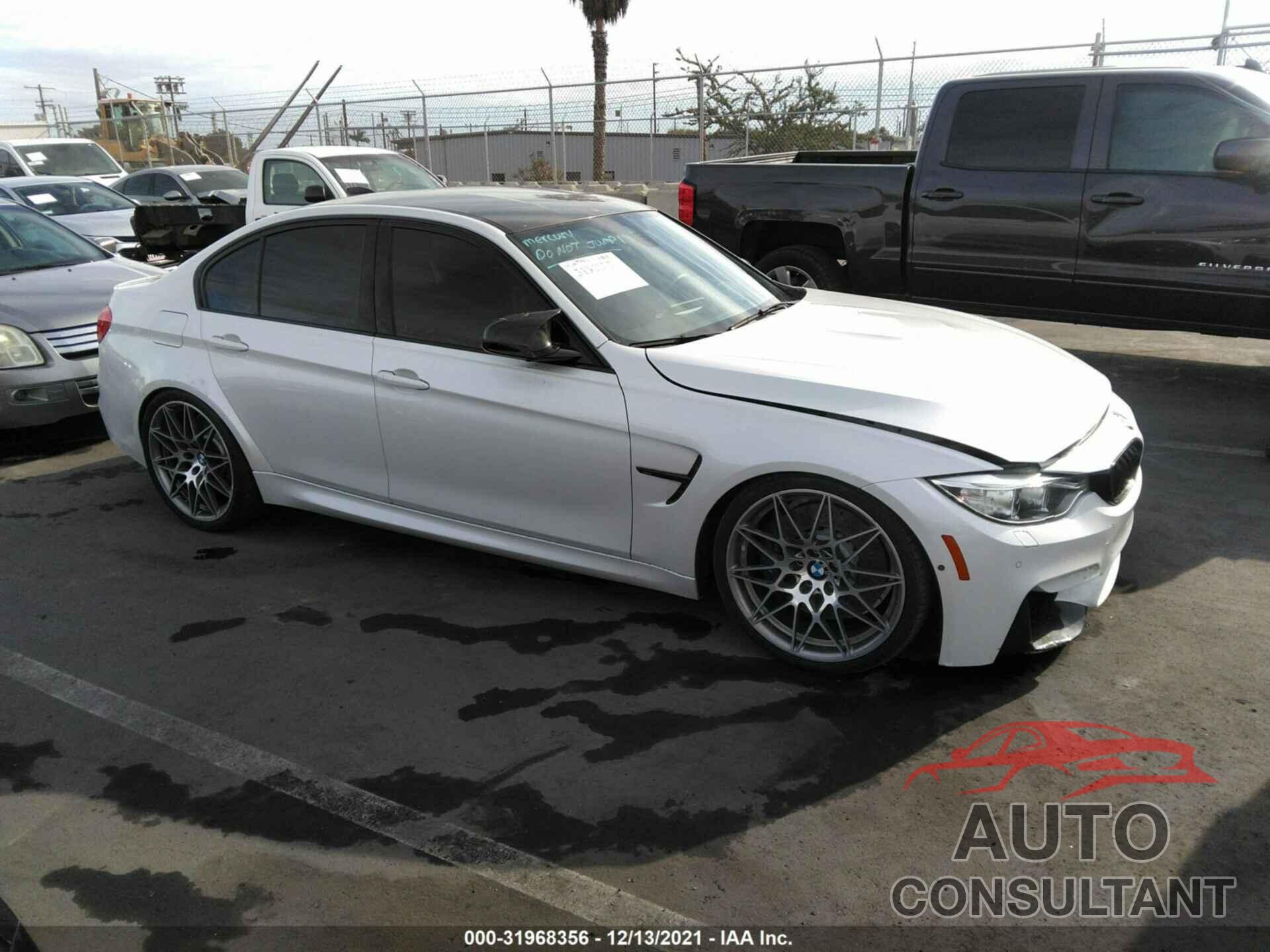 BMW M3 2017 - WBS8M9C53H5G42371