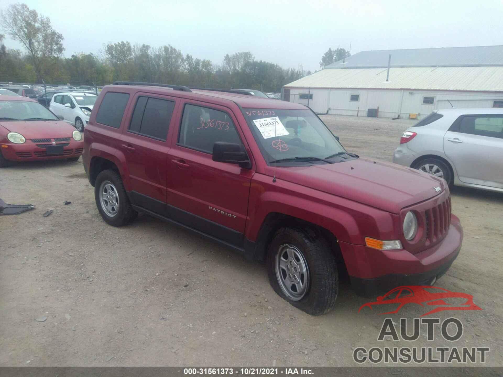 JEEP PATRIOT 2016 - 1C4NJRBB1GD654367