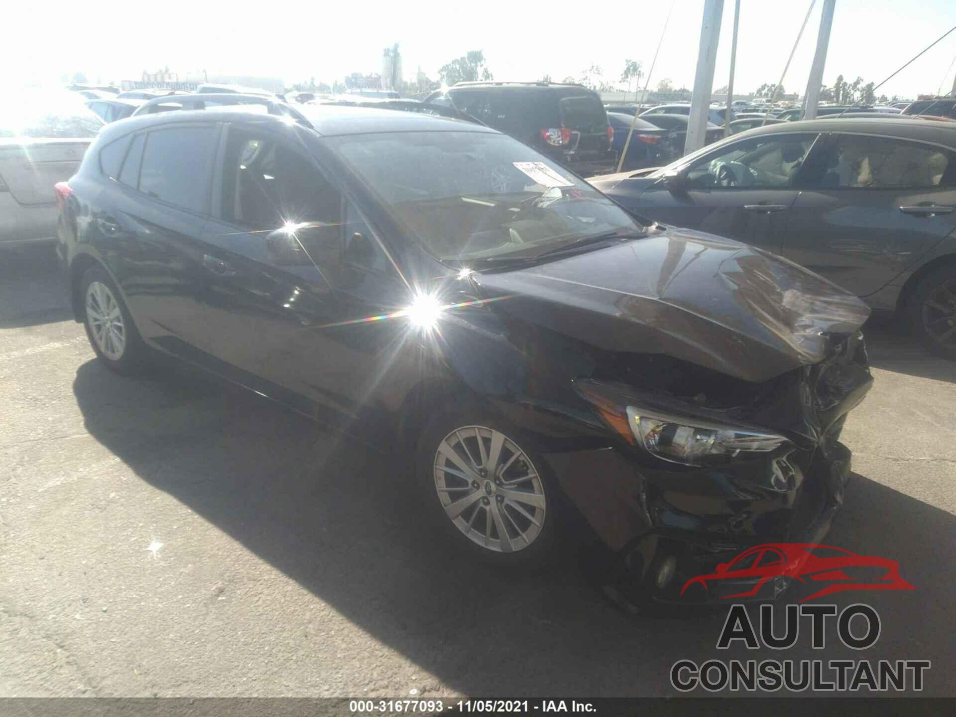 SUBARU IMPREZA 2018 - 4S3GTAD65J3733476
