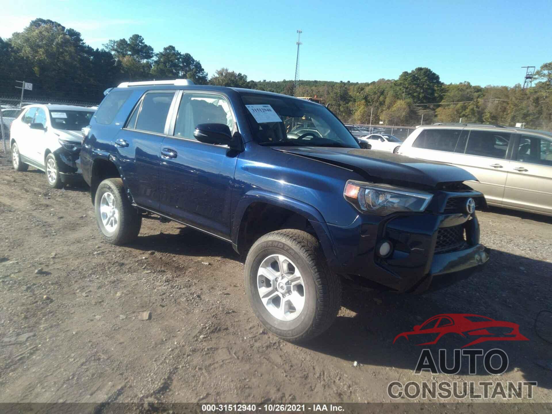 TOYOTA 4RUNNER 2016 - JTEBU5JR3G5294400