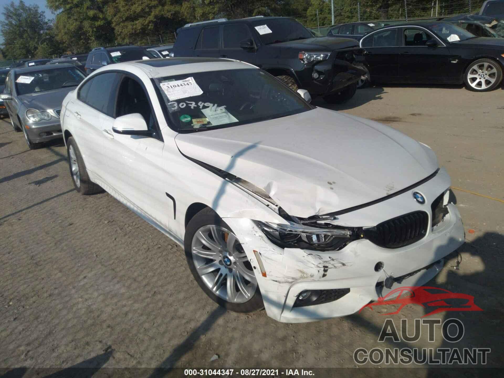 BMW 4 SERIES 2020 - WBA4J3C01LBL11986