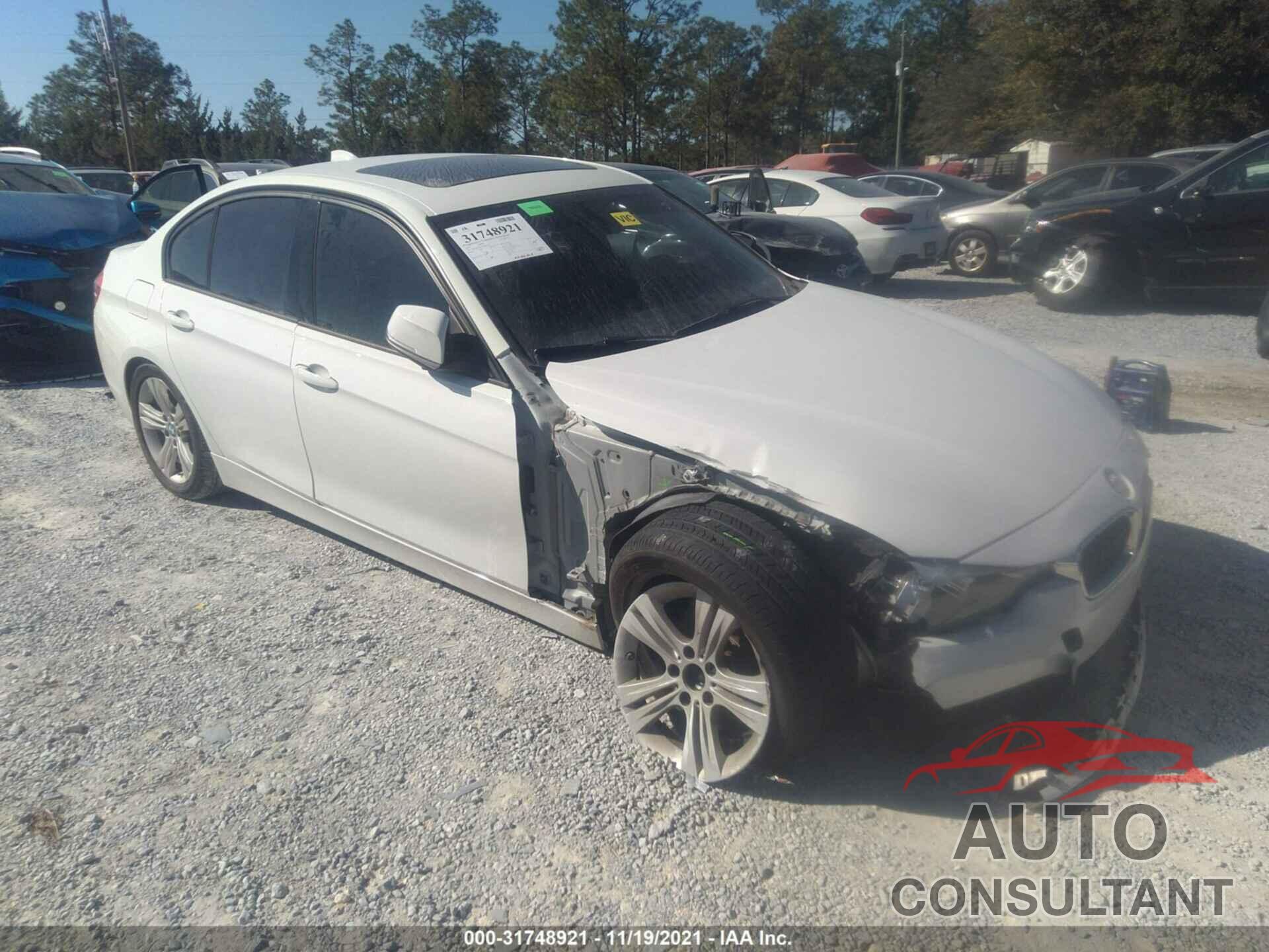 BMW 3 SERIES 2016 - WBA8E9C50GK603669