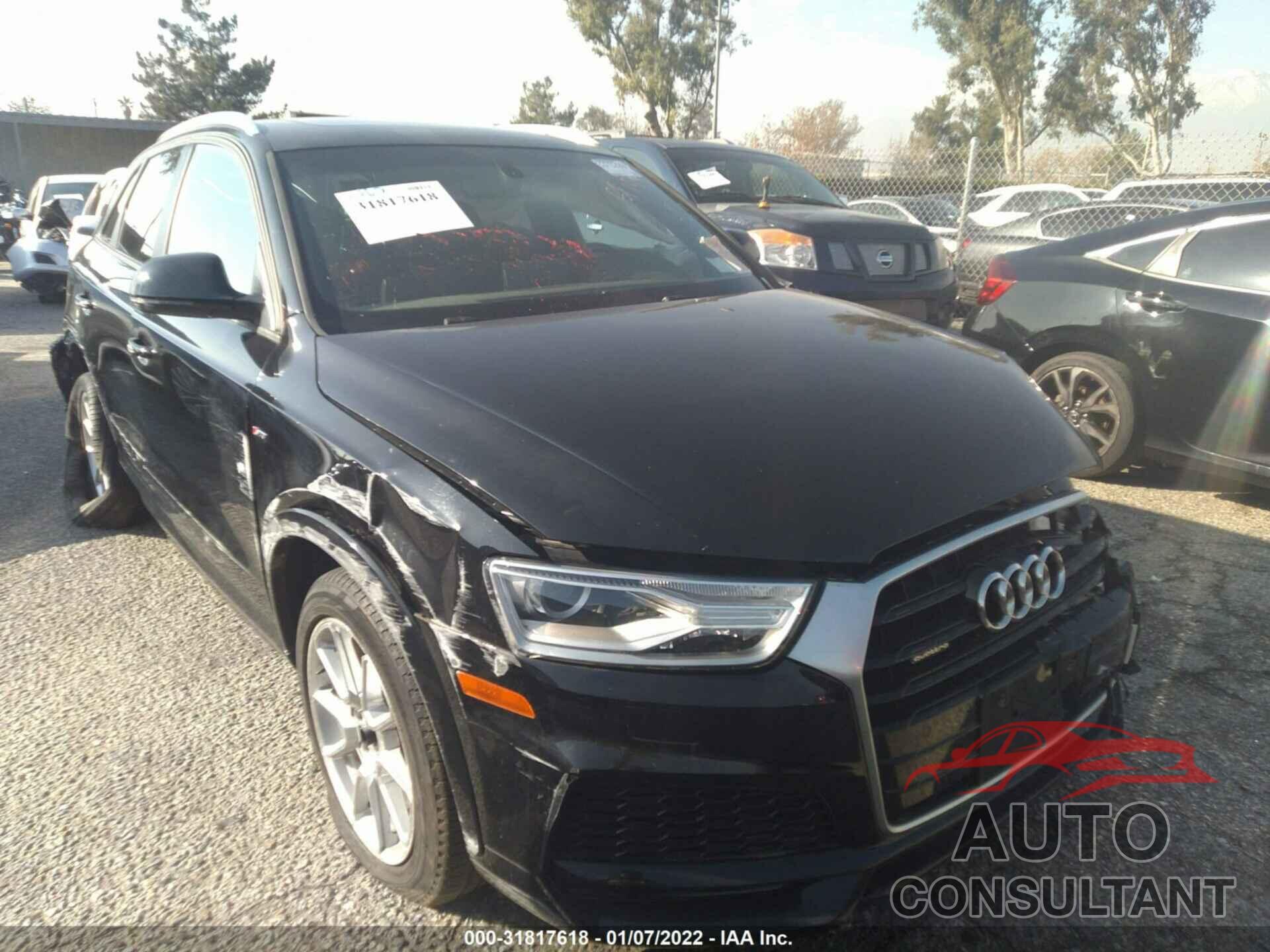 AUDI Q3 2018 - WA1ECCFS4JR021531