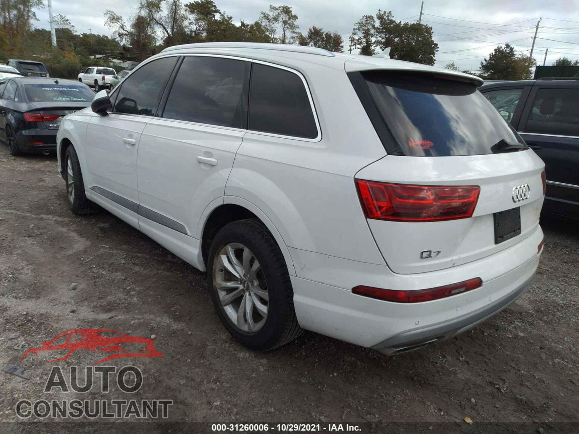 AUDI Q7 2017 - WA1AHAF79HD048005