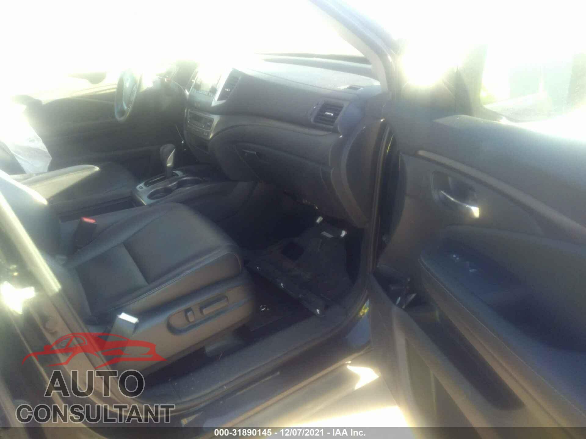 HONDA RIDGELINE 2017 - 5FPYK3F54HB012996