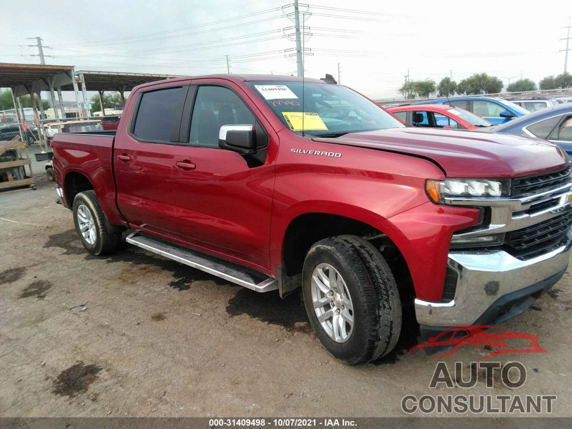 CHEVROLET SILVERADO 1500 2019 - 3GCPWCED3KG290131