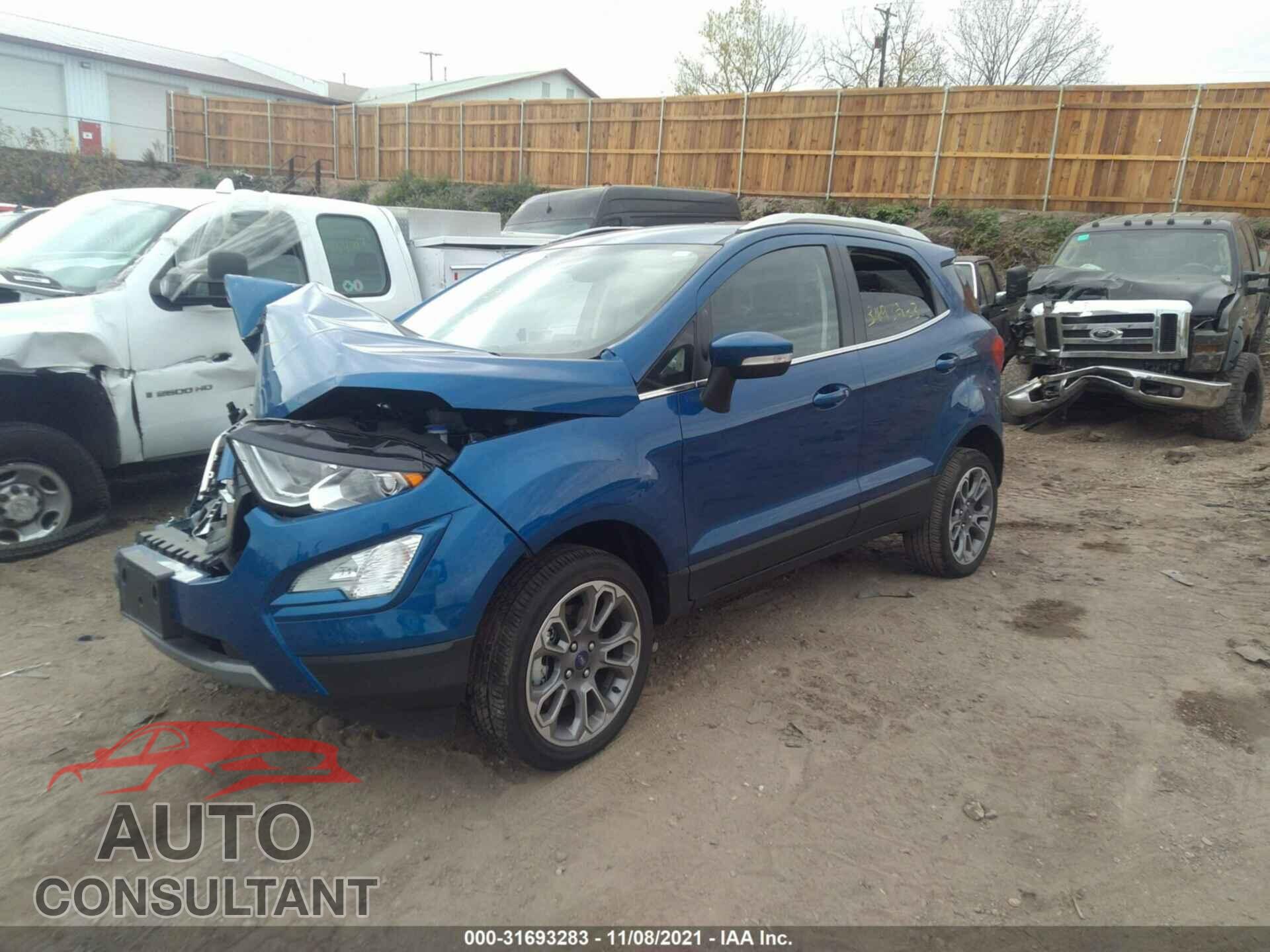 FORD ECOSPORT 2019 - MAJ6S3KL3KC261482