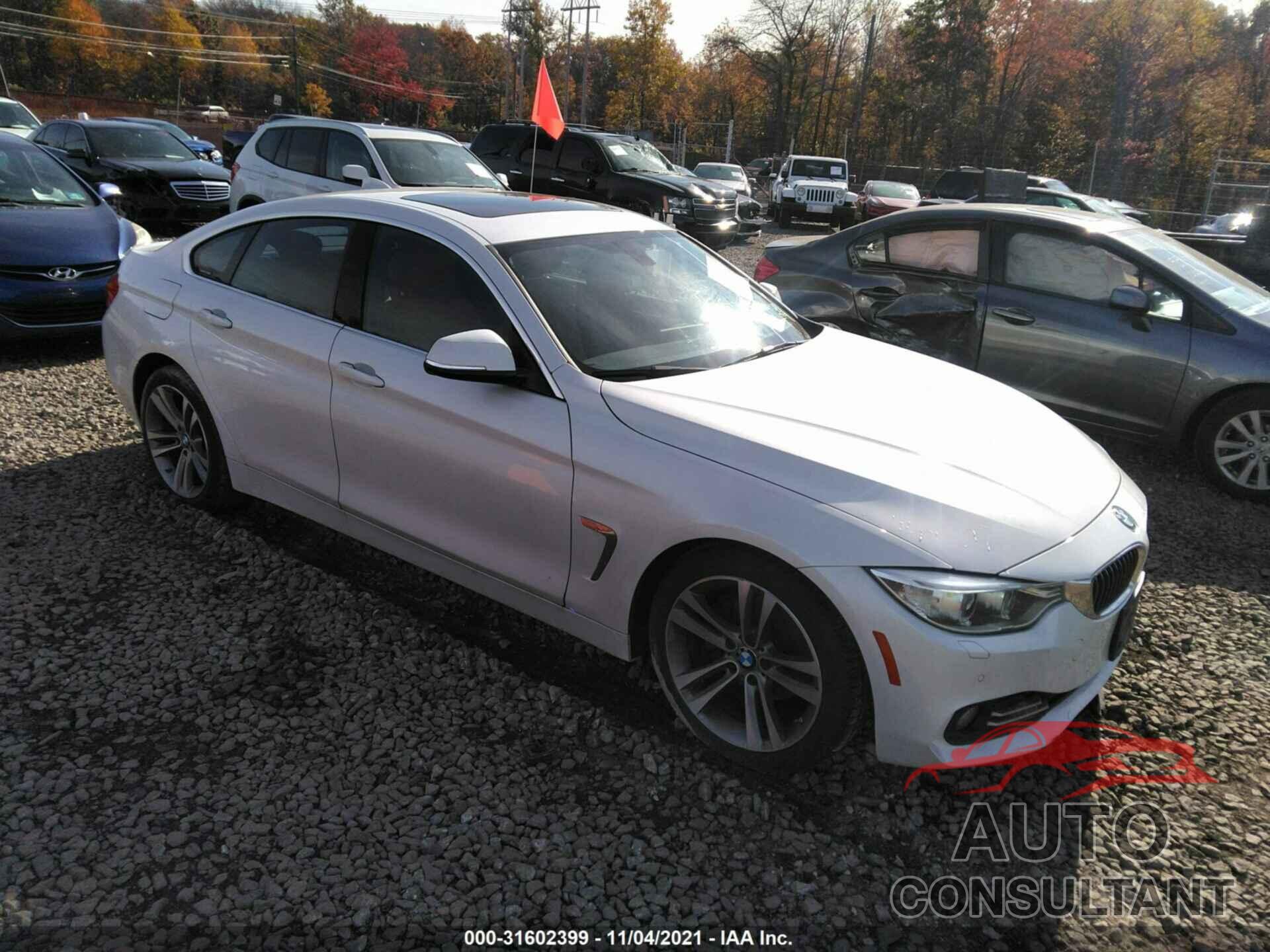 BMW 4 SERIES 2016 - WBA4C9C53GG136142