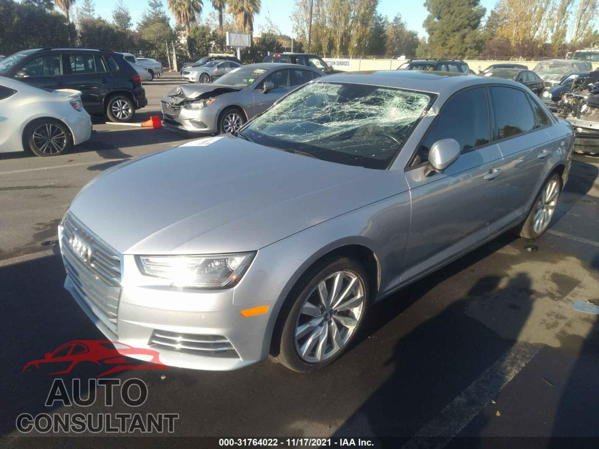 AUDI A4 2017 - WAUGNAF47HN005174