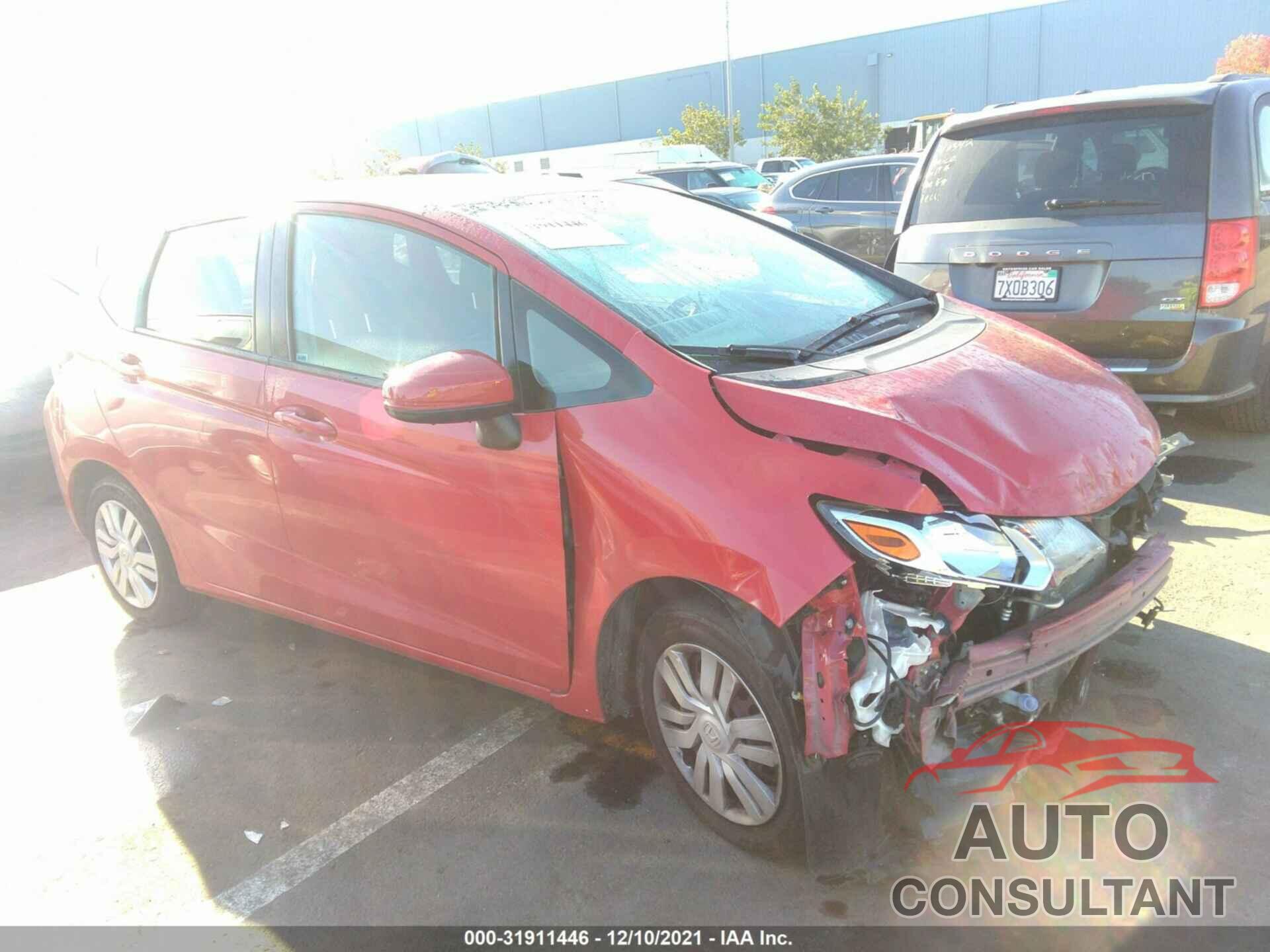 HONDA FIT 2016 - JHMGK5H54GX006289