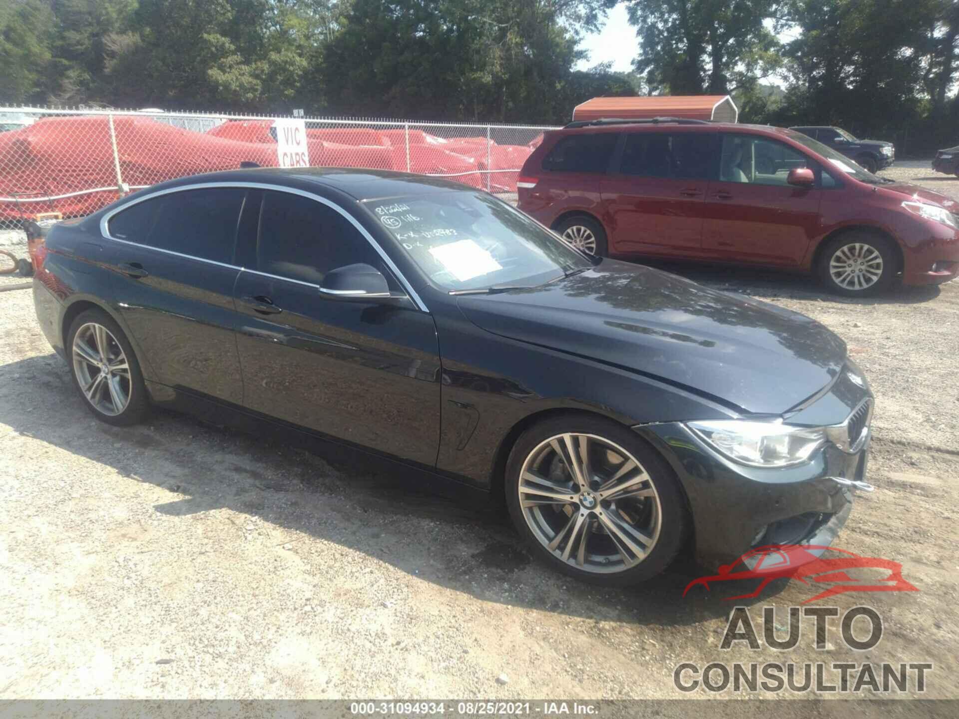 BMW 4 SERIES 2016 - WBA4B1C56GG242783