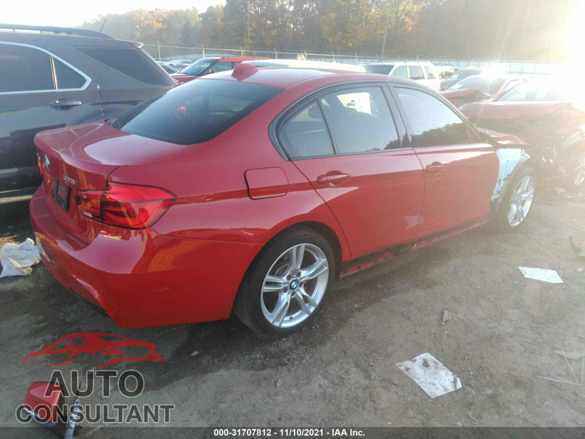BMW 3 SERIES 2016 - WBA8E3G54GNU38683