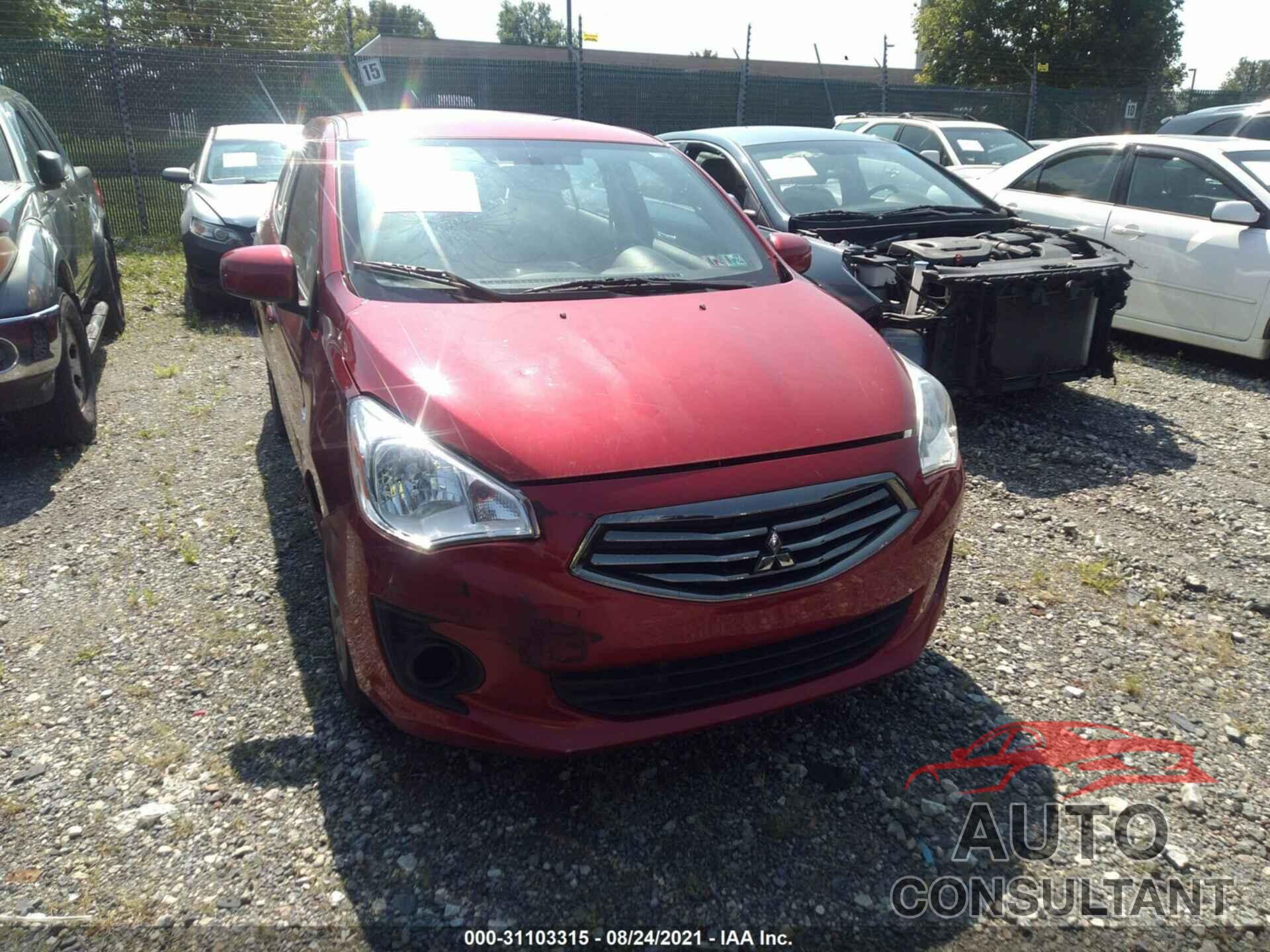 MITSUBISHI MIRAGE G4 2019 - ML32F3FJXKHF07975