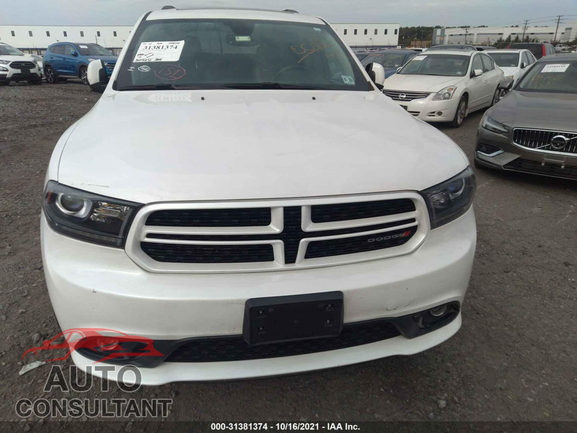 DODGE DURANGO 2017 - 1C4RDJDG1HC871301
