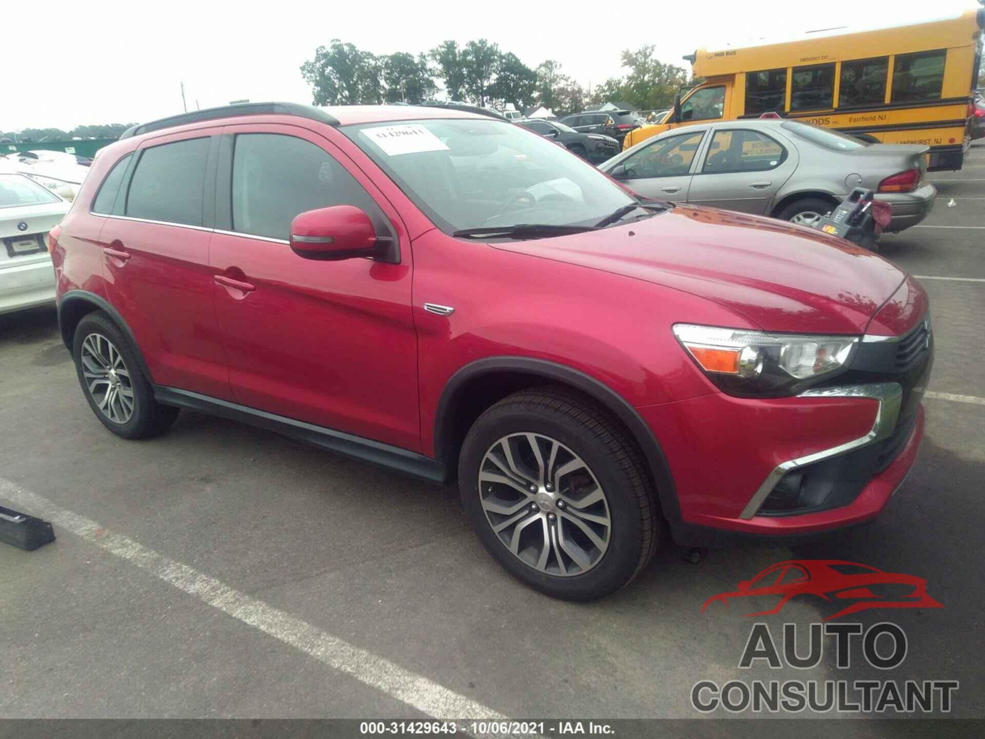 MITSUBISHI OUTLANDER SPORT 2017 - JA4AR4AW9HZ018177