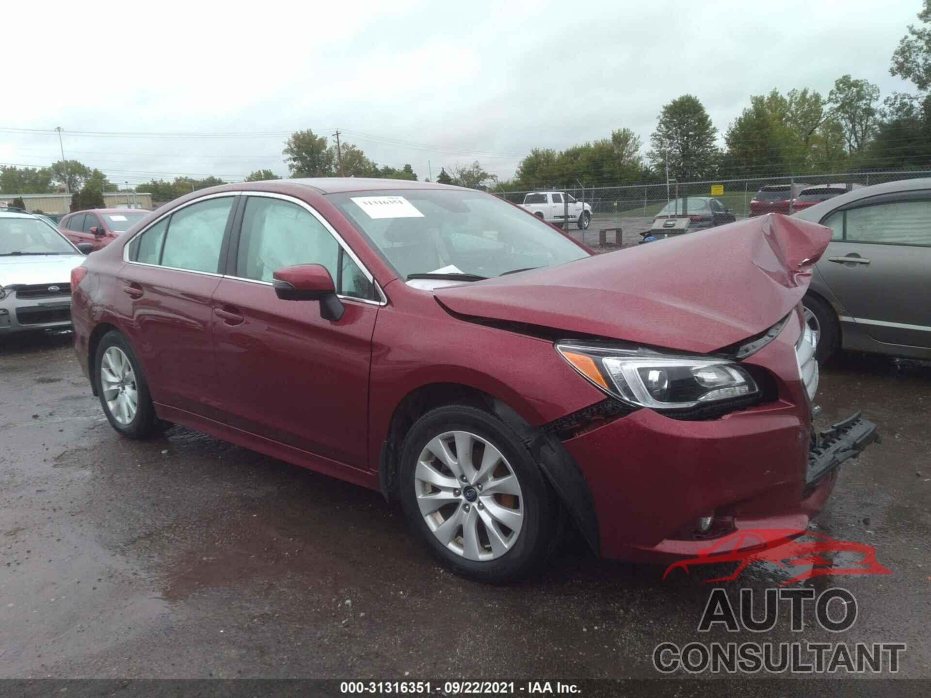 SUBARU LEGACY 2017 - 4S3BNAF64H3047814