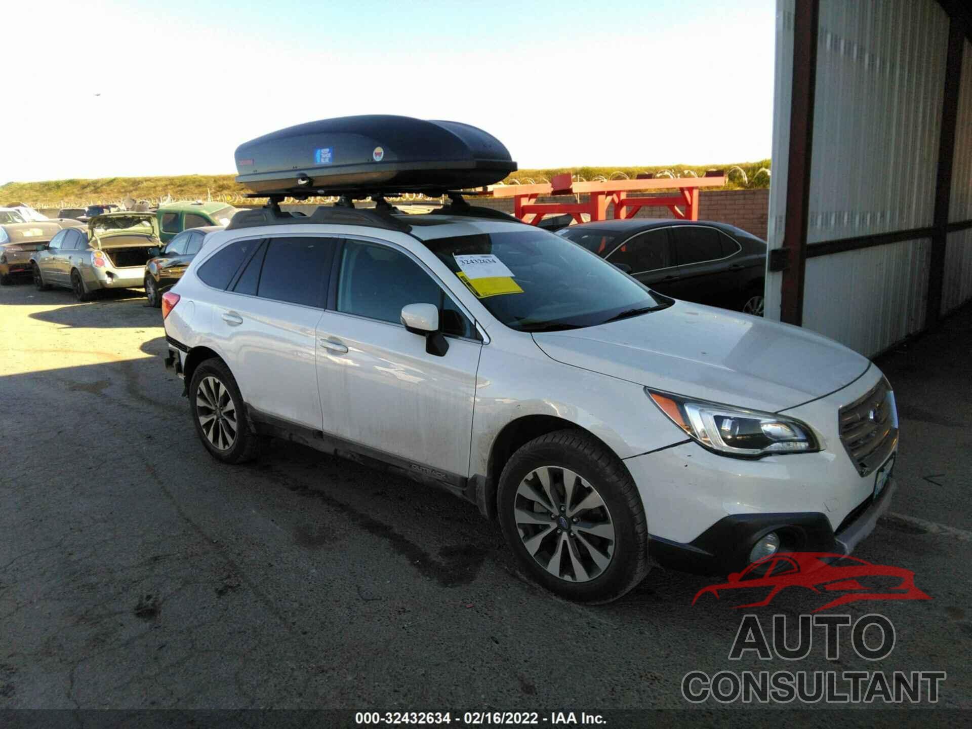 SUBARU OUTBACK 2017 - 4S4BSANC1H3340601