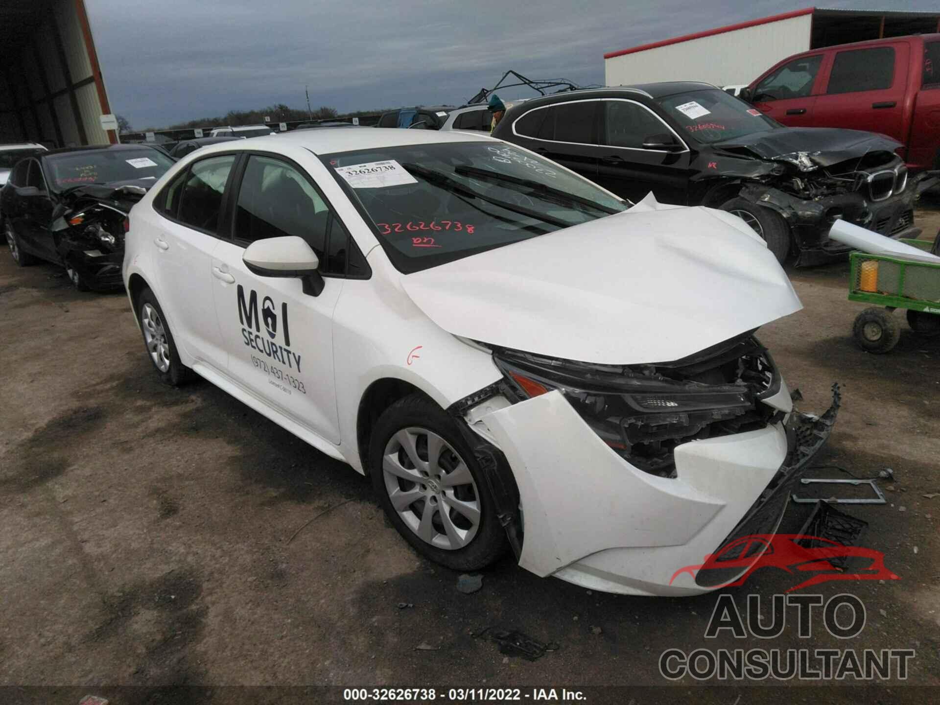 TOYOTA COROLLA 2021 - JTDEPMAE2MJ142532