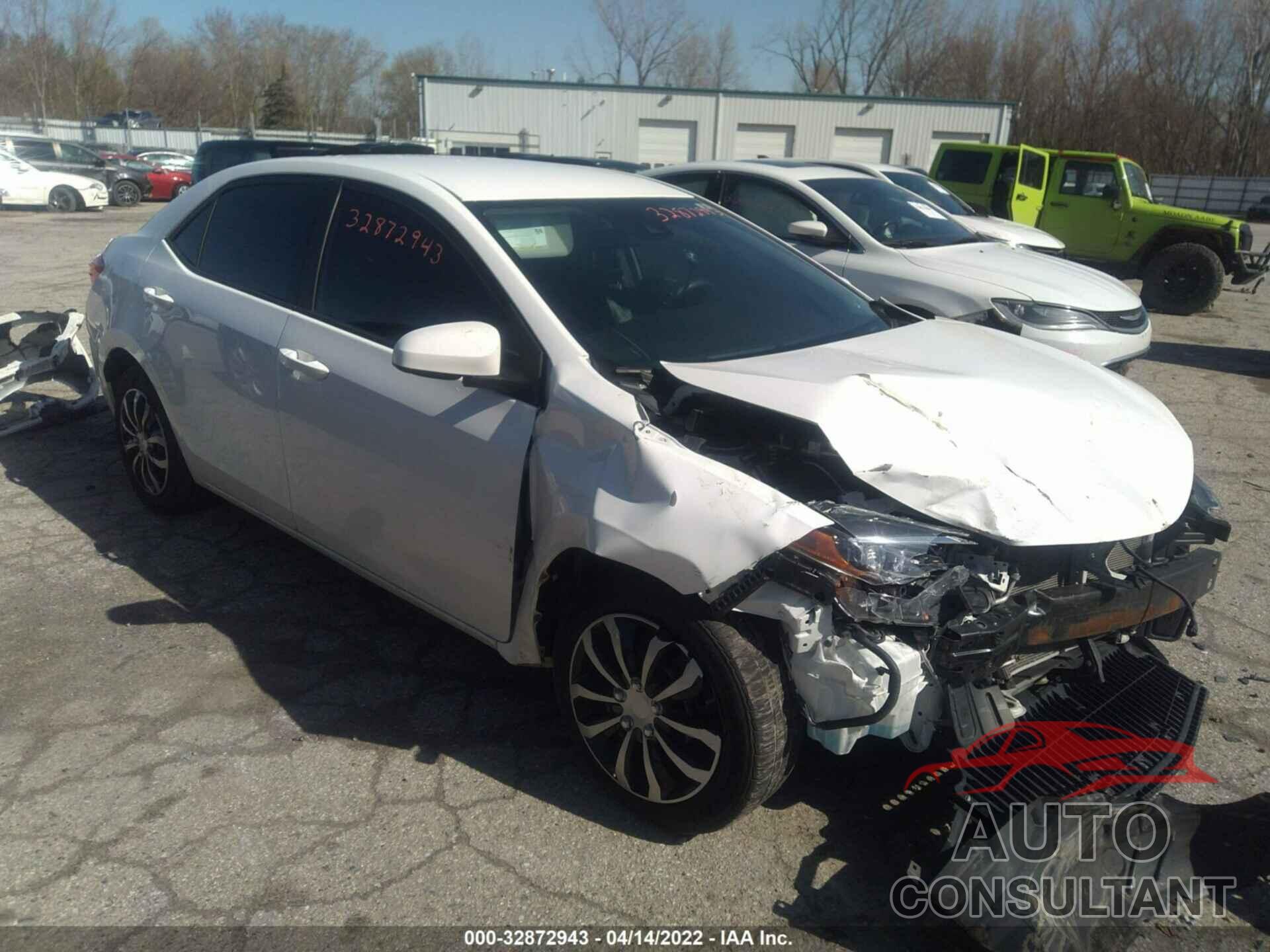 TOYOTA COROLLA 2017 - 2T1BURHE8HC903404