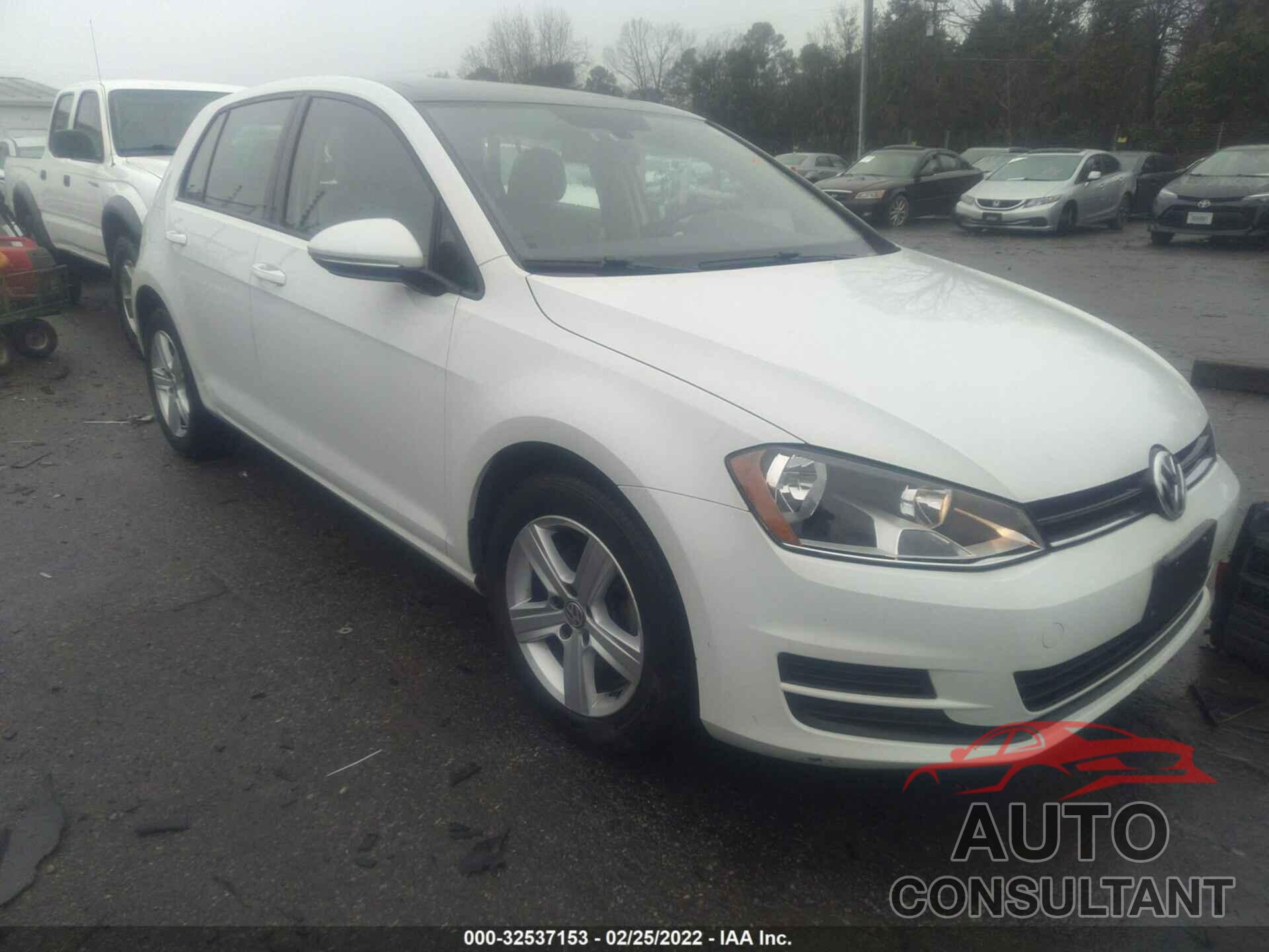 VOLKSWAGEN GOLF 2017 - 3VW217AUXHM037367