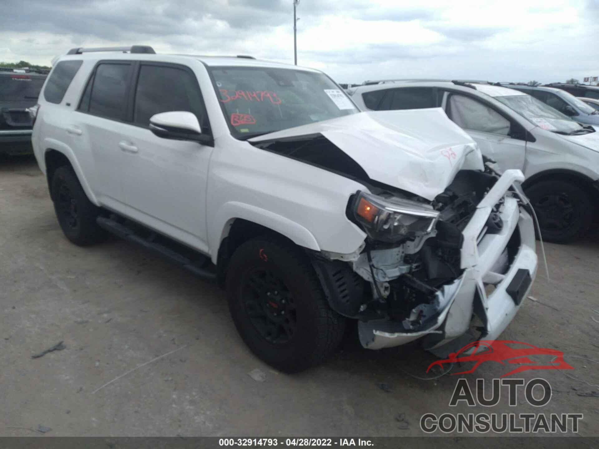 TOYOTA 4RUNNER 2021 - JTENU5JR9M5850914