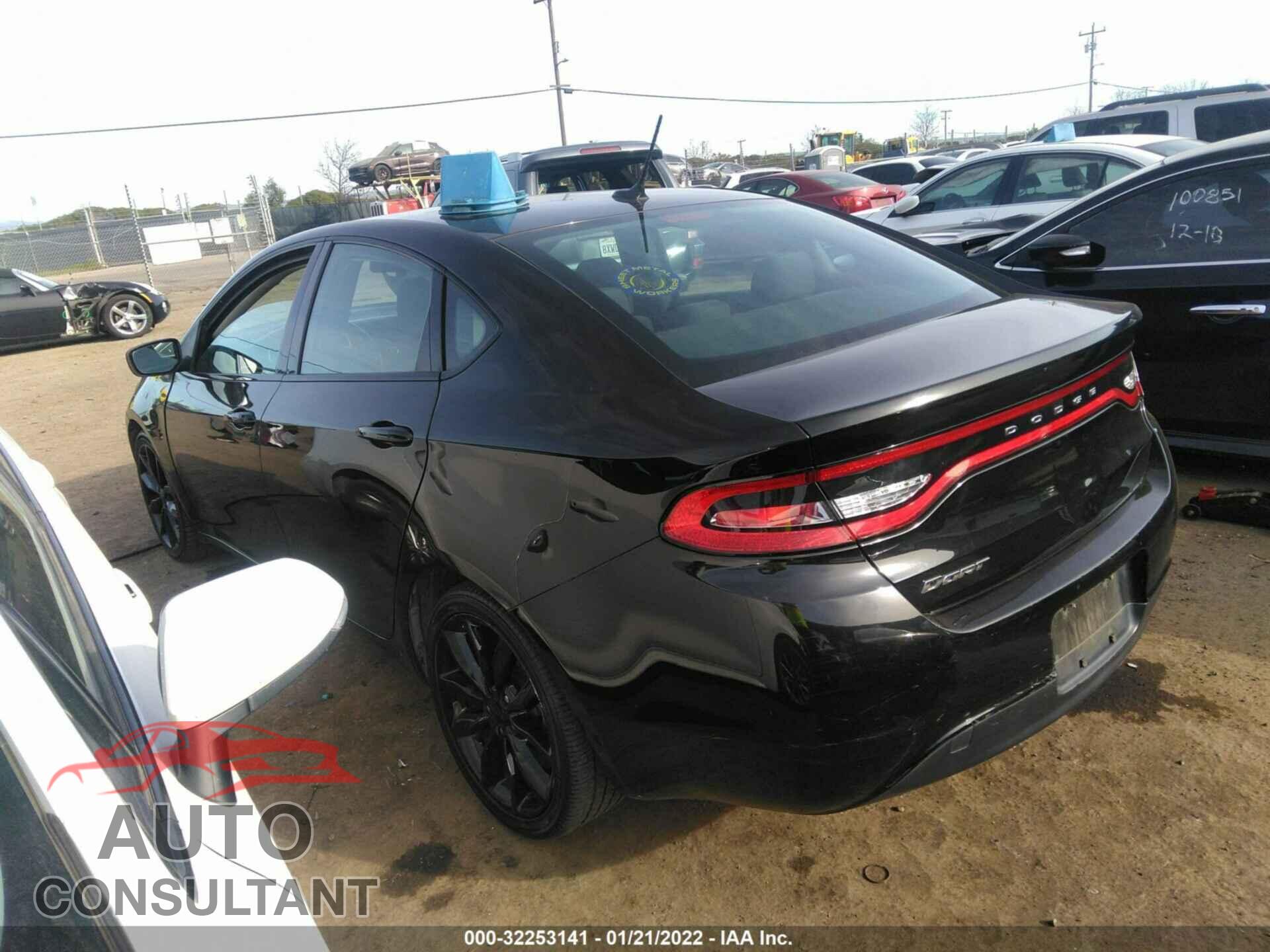 DODGE DART 2016 - 1C3CDFFA3GD819886