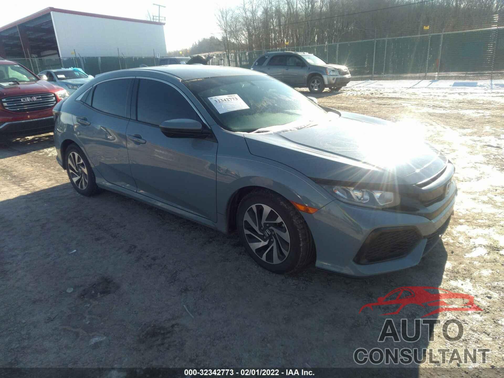 HONDA CIVIC HATCHBACK 2017 - SHHFK7H25HU216747