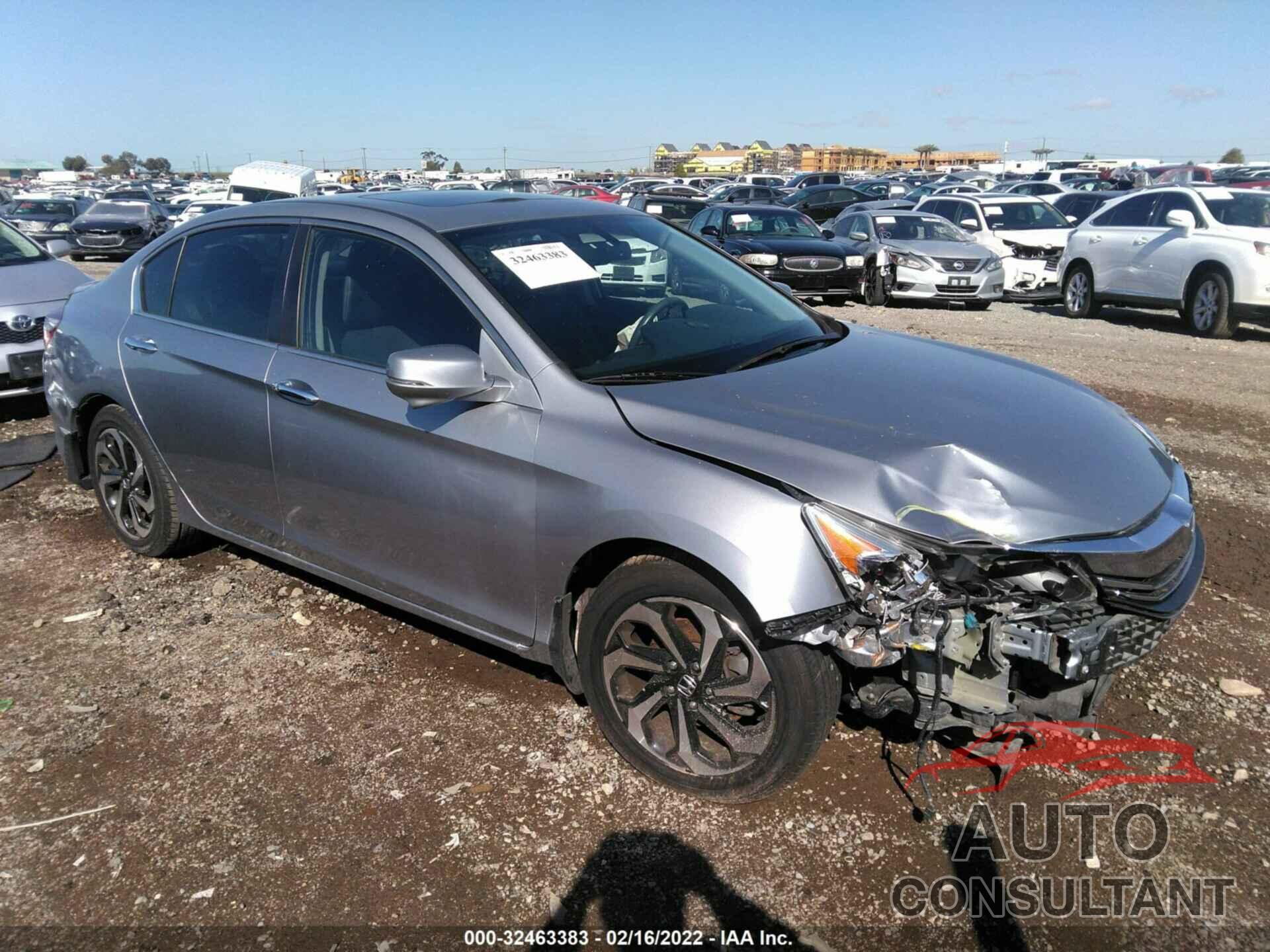 HONDA ACCORD SEDAN 2016 - 1HGCR2F86GA050029
